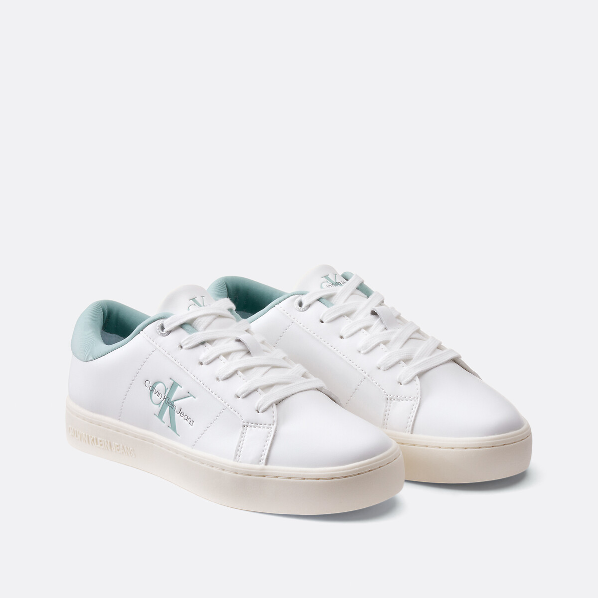 Baskets compensées en cuir CK Jeans, CALVIN KLEIN JEANS