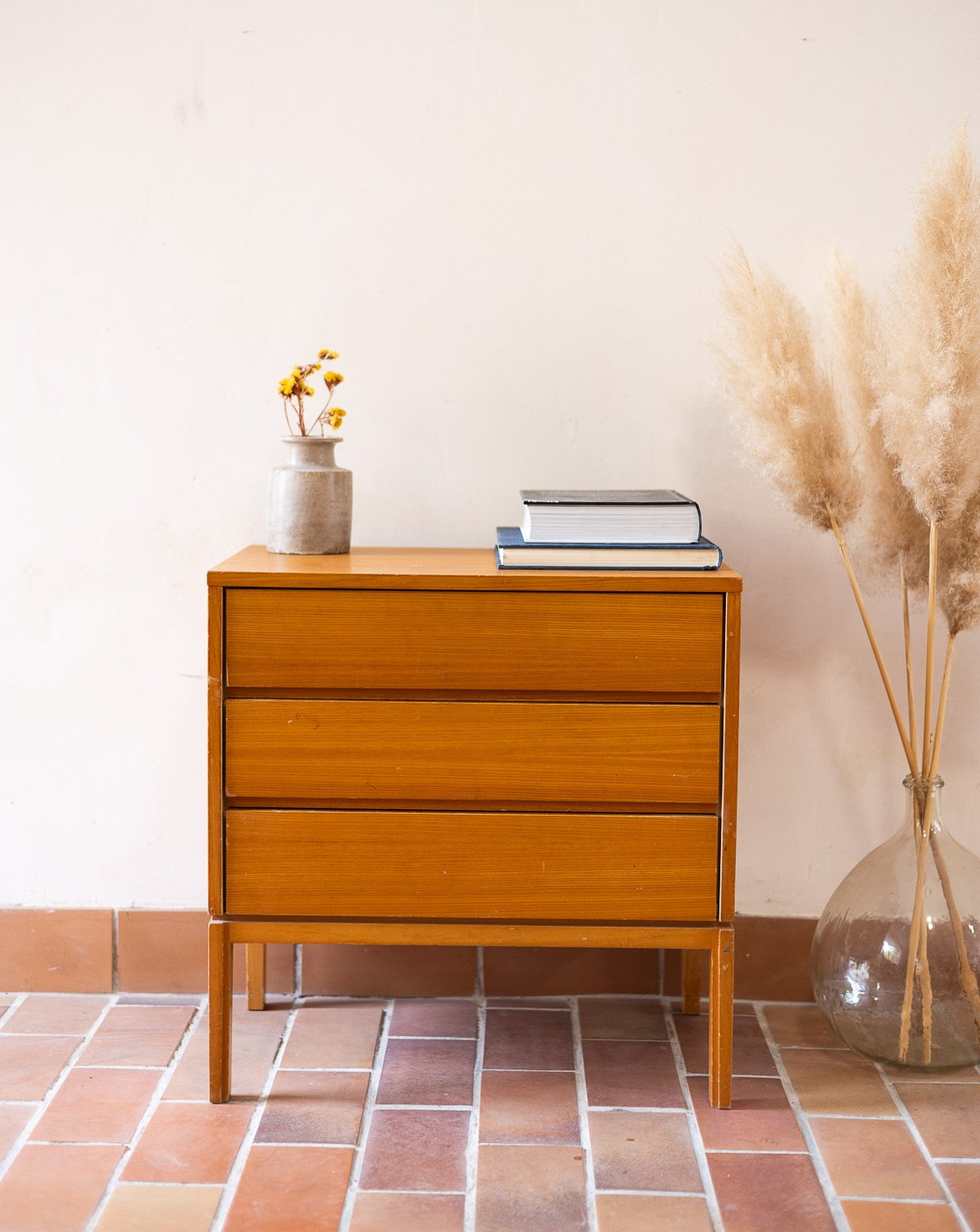 Petite commode en bois Olga N°1073 - Bon état, DEBONGOUT