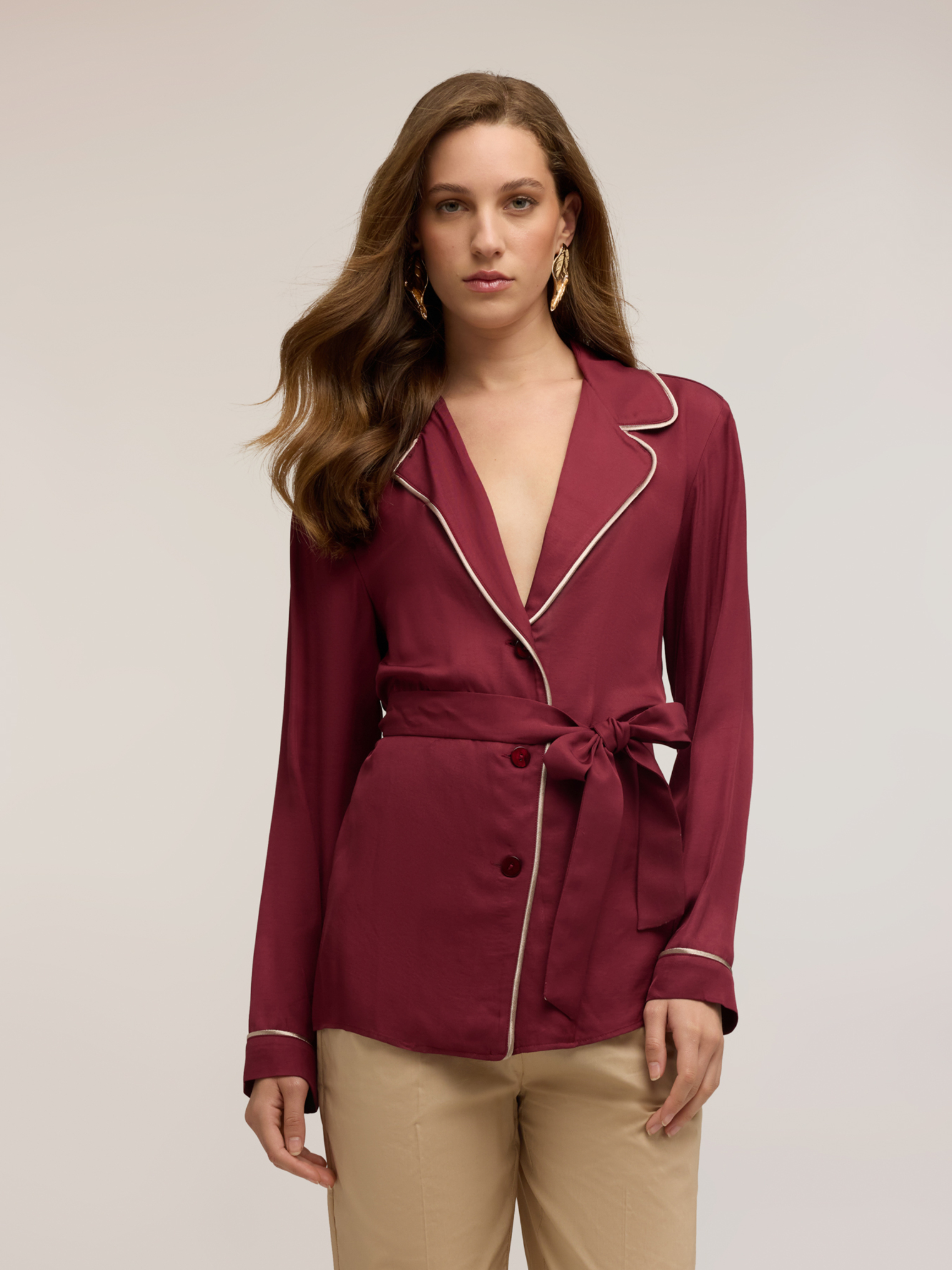 Chemise avec détails contrastants, MOTIVI