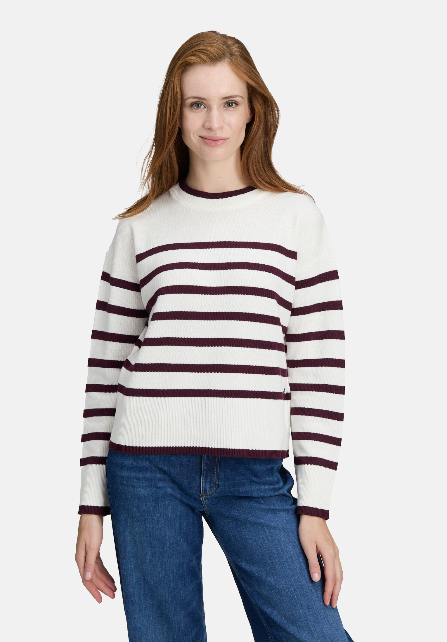 Pull-over en maille à rayures, BETTY & CO