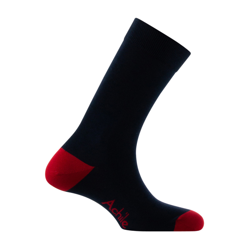 Mi-chaussettes unies Homme Artiste Coton majoritaire, ACHILE