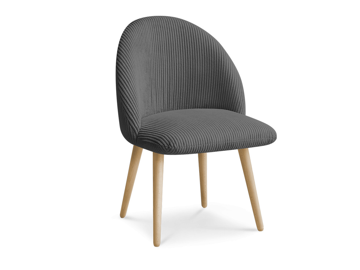 Chaise velours côtelé, LALIE, BOBOCHIC