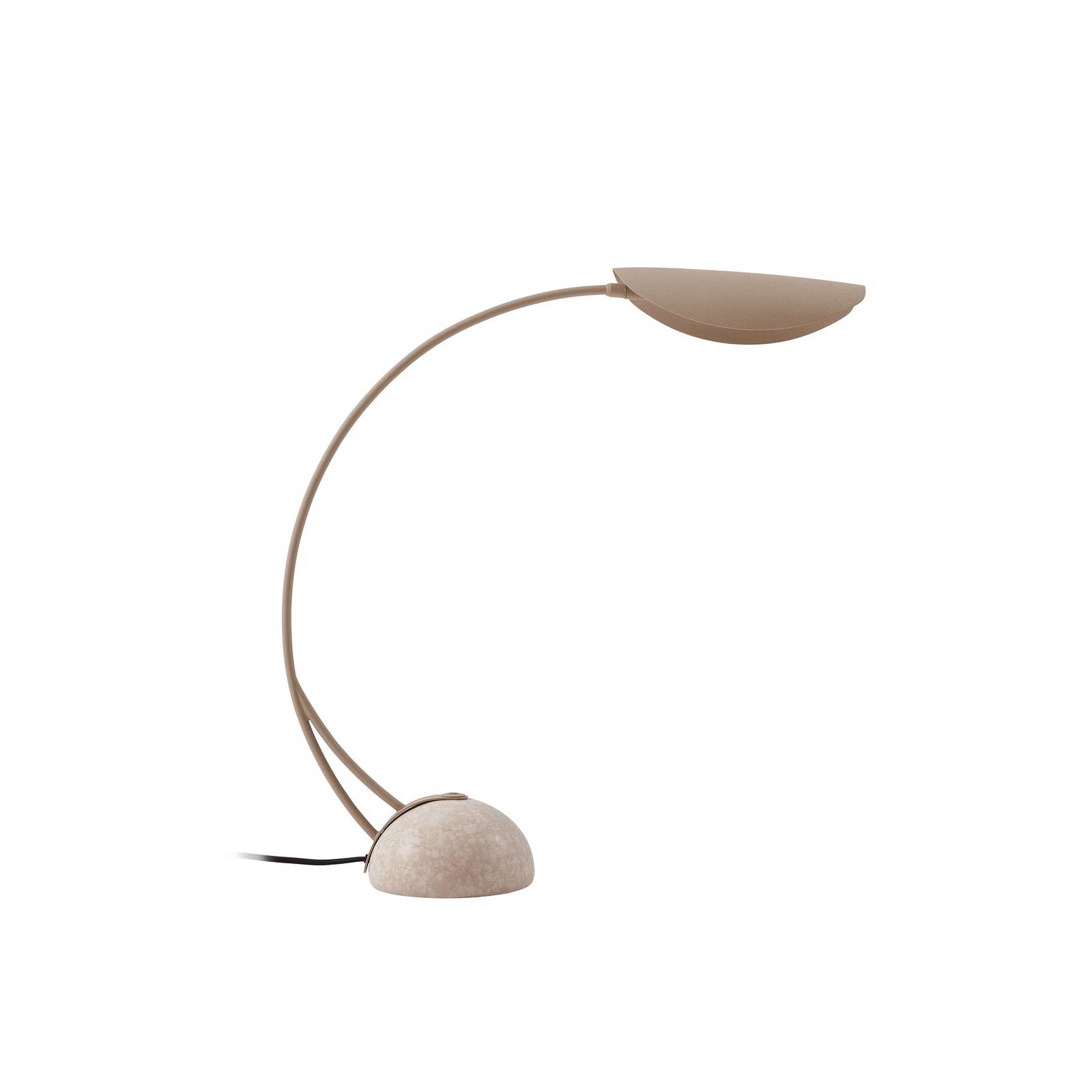Lampe à poser en métal moderne, Rivera, LUCANDE