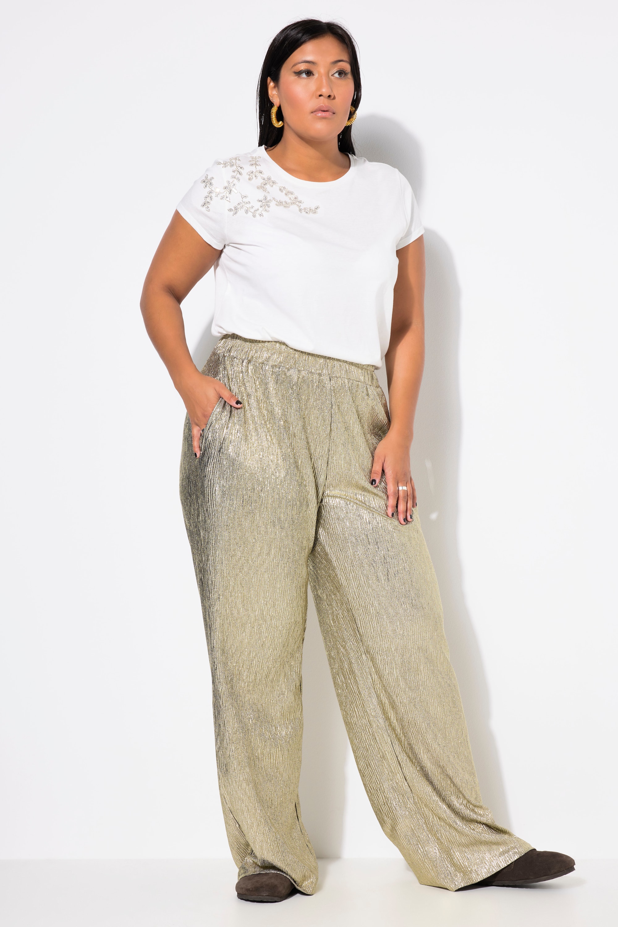 Pantalon à effet brillant, STUDIO UNTOLD