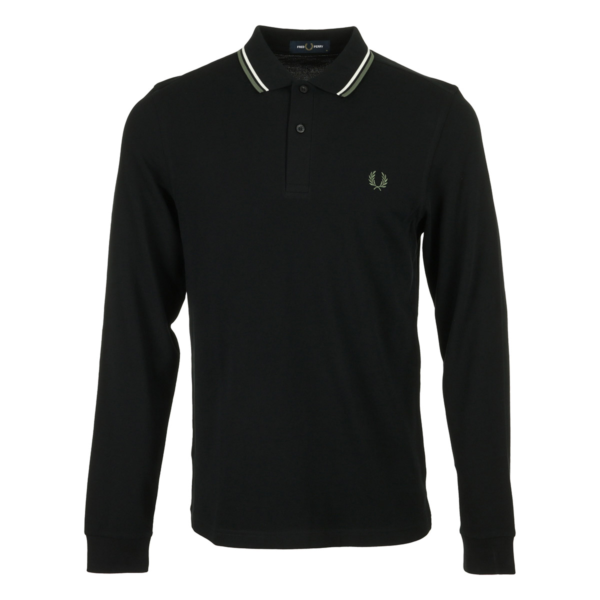 Polo TWIN TIPPED SHIRT LONG SLEEVES, FRED PERRY