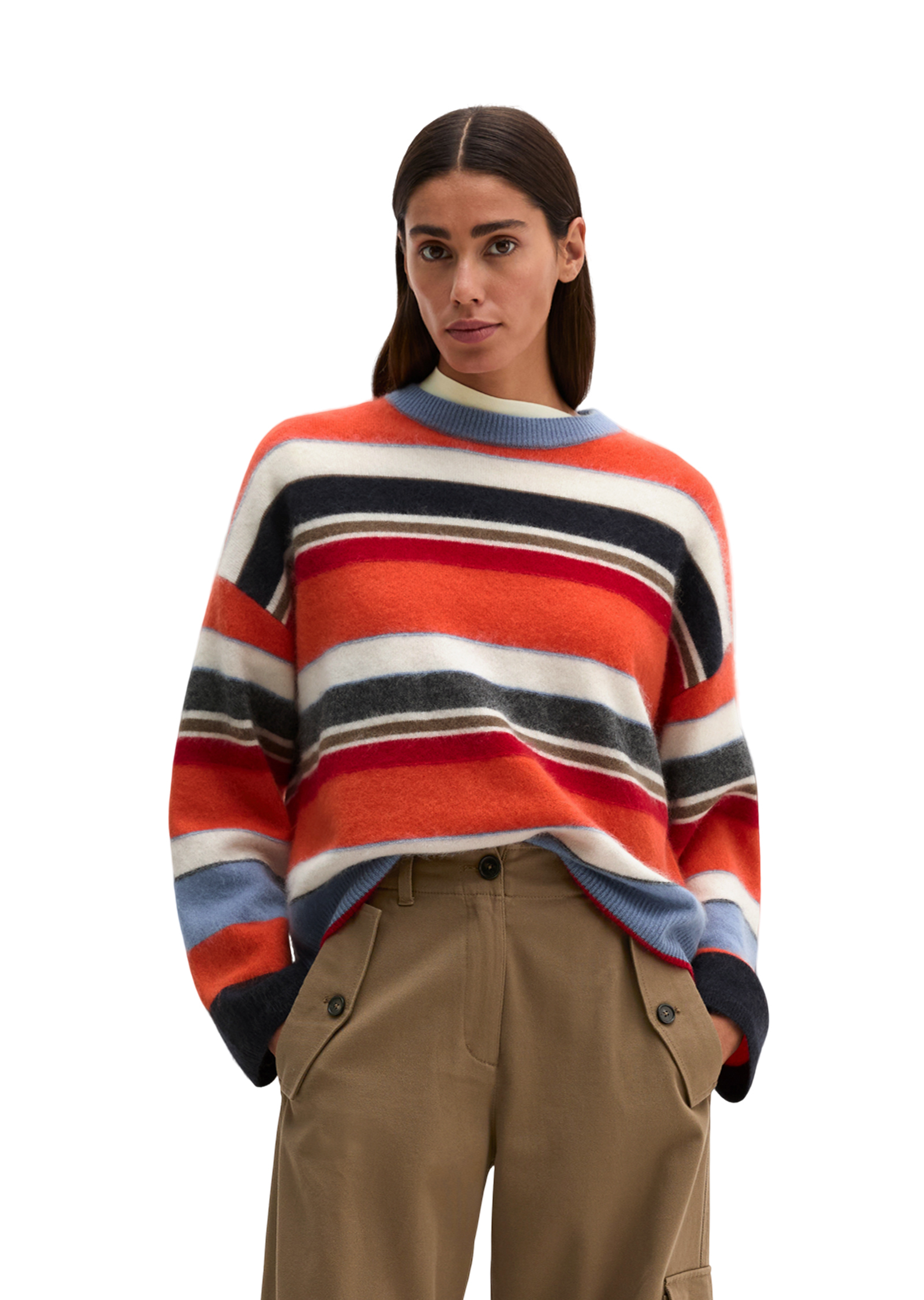 Pull en maille ample en laine mérinos douce, MARC O'POLO