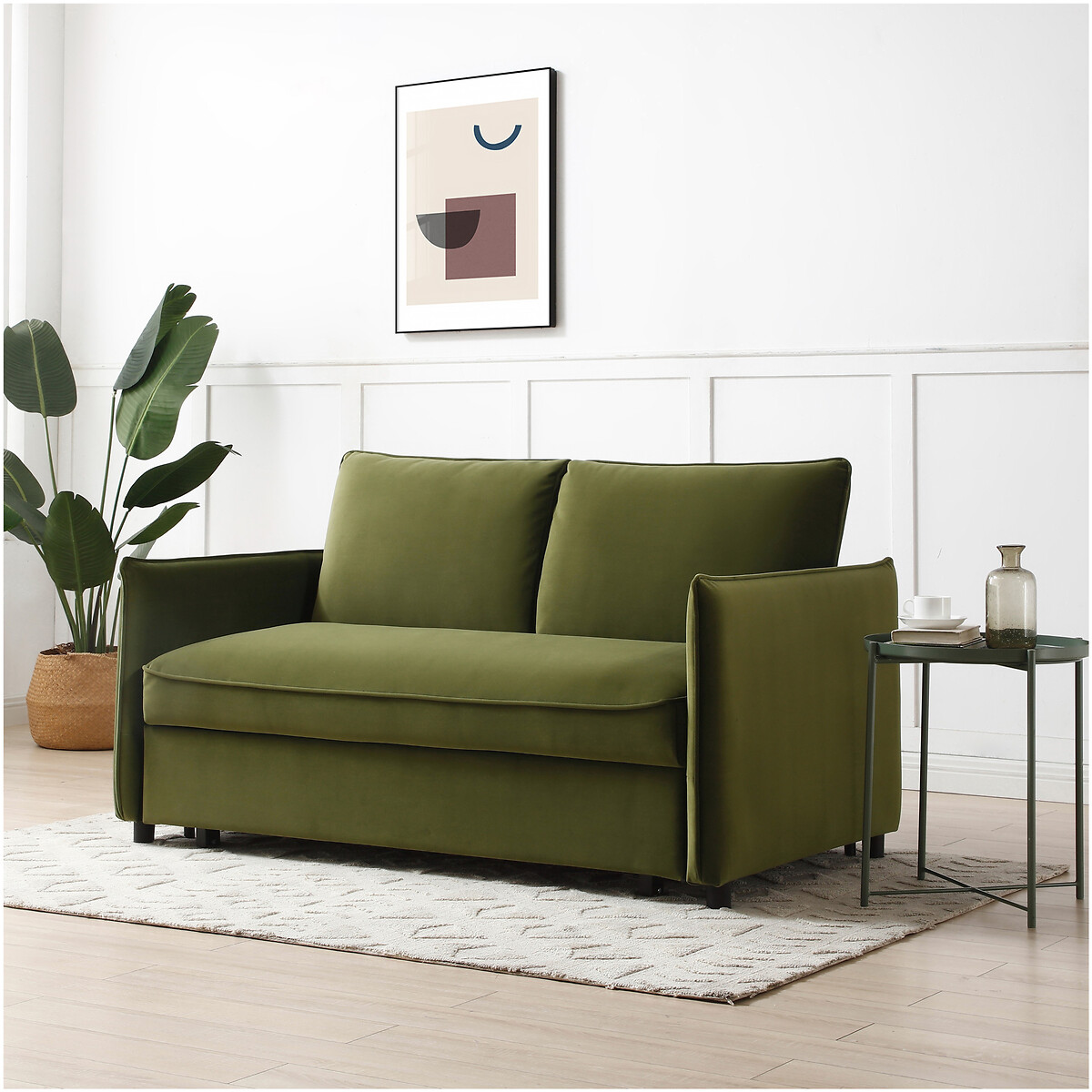 Beatrice Velvet 2 Seater Pop Up Sofa Bed, ÉDITÉ