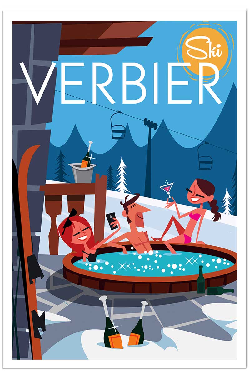 Poster de verbier, HEXOA