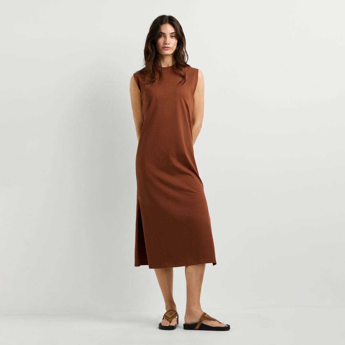 Robe Longue À Col Rond, PEPE JEANS