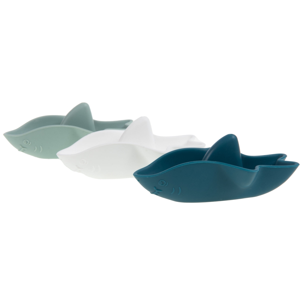 Lot de 3 jouets bain requins, AMADEUS
