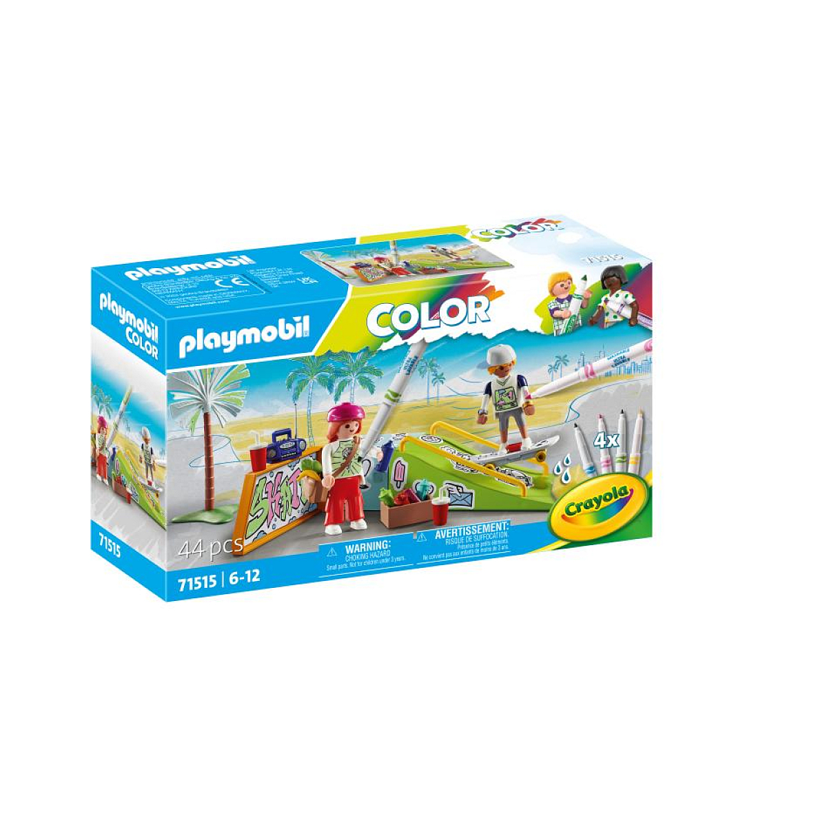 71515 Color - Skateurs avec rampe, PLAYMOBIL