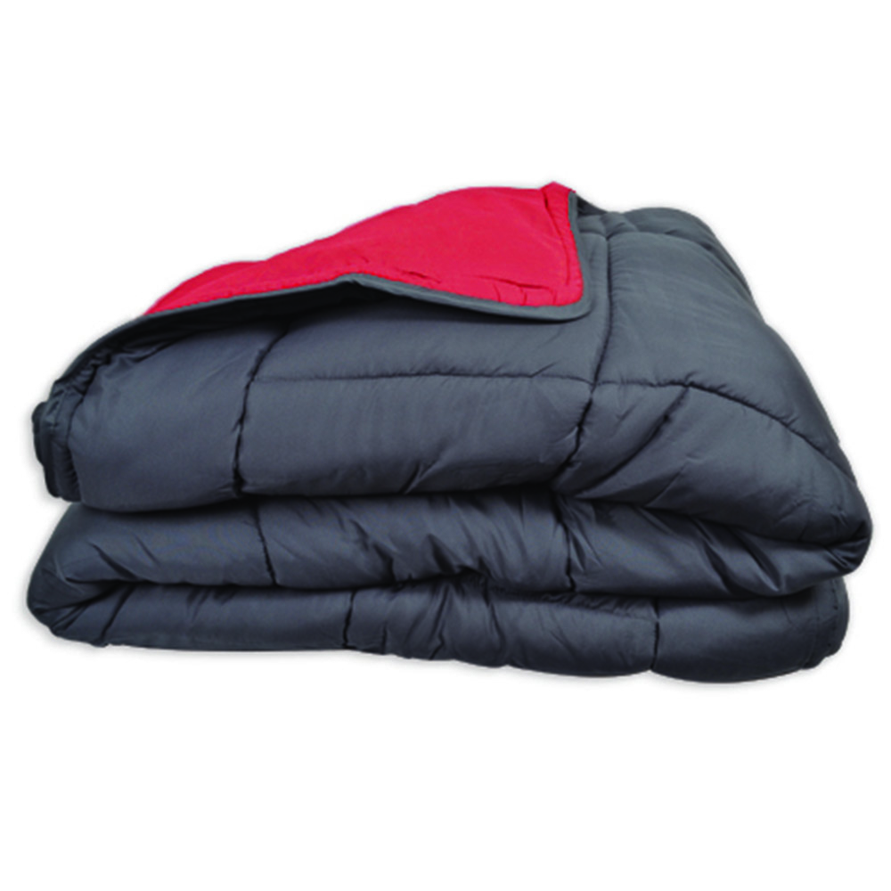 Couette chaude microfibre bicolore 400 gr/m2, TOISON D OR