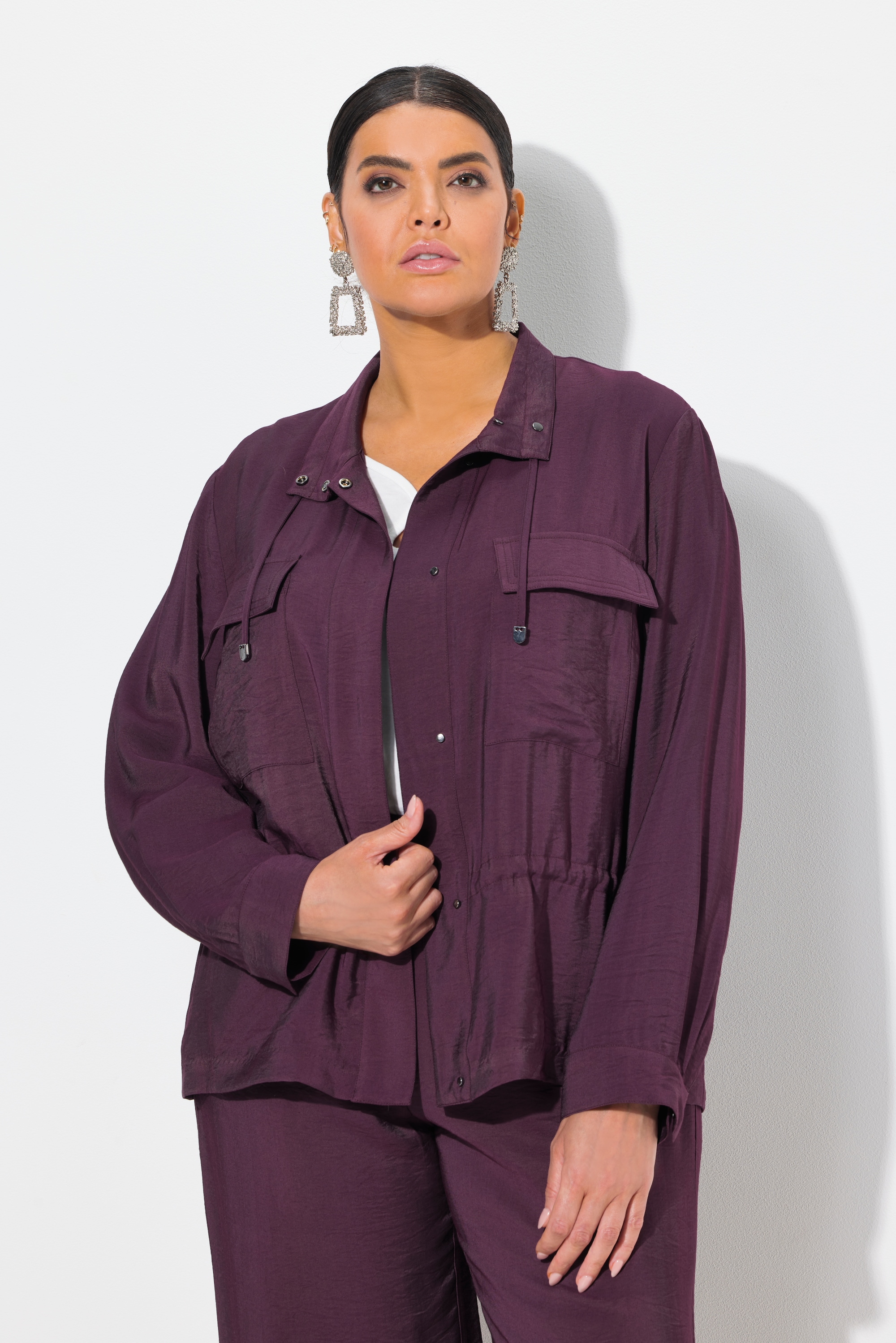 Veste en tissu « martelé », ULLA POPKEN