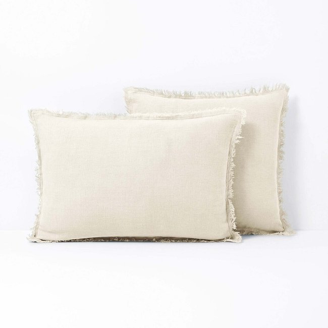 Linange Pre-Washed Cushion Cover - LA REDOUTE INTERIEURS