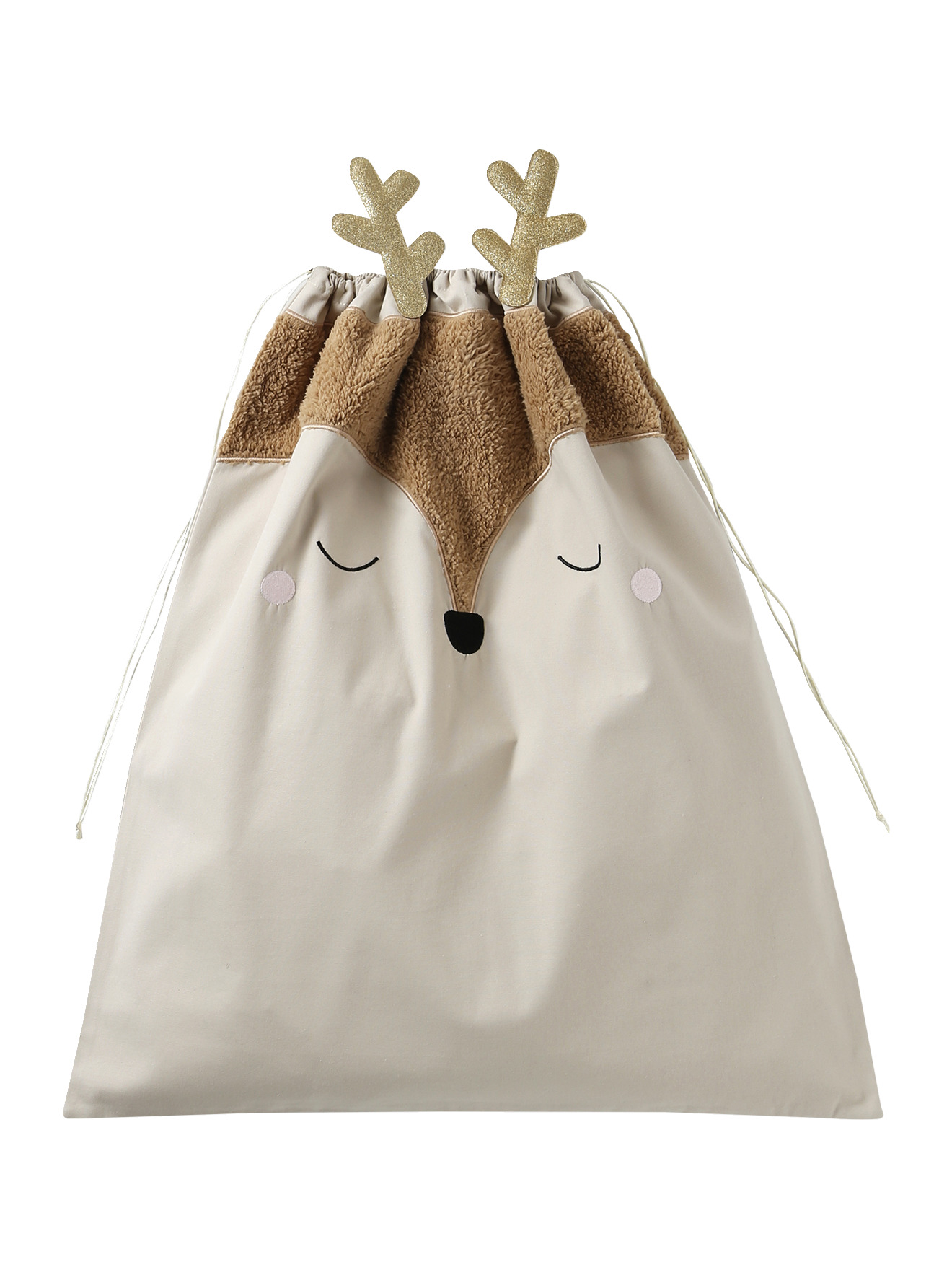 Sac hotte renne de Noël, VERTBAUDET
