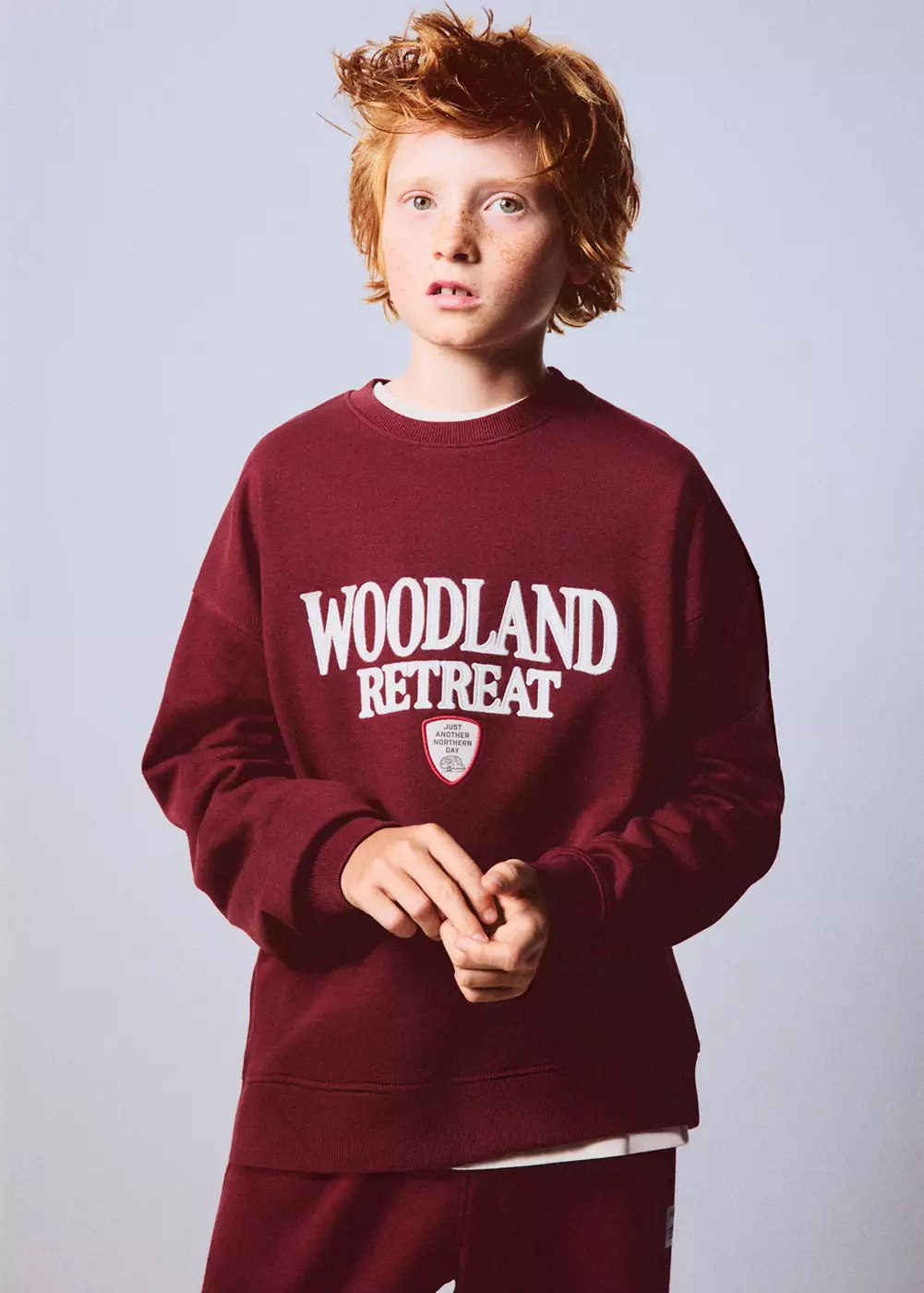 Sweat-shirt coton imprimé, MANGO KIDS
