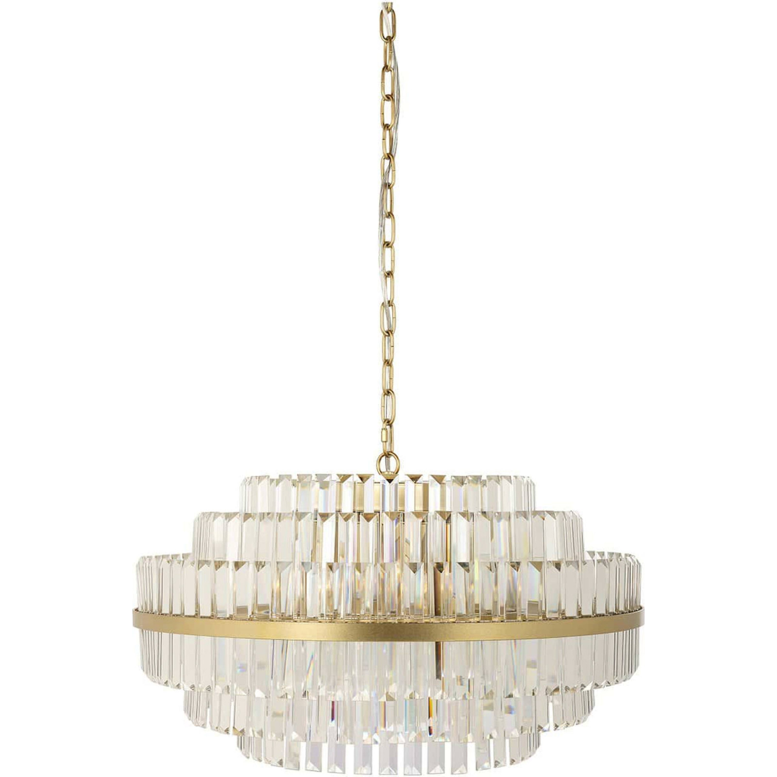 Chandelier en cristal pour salon design chic, RECOLLECTION