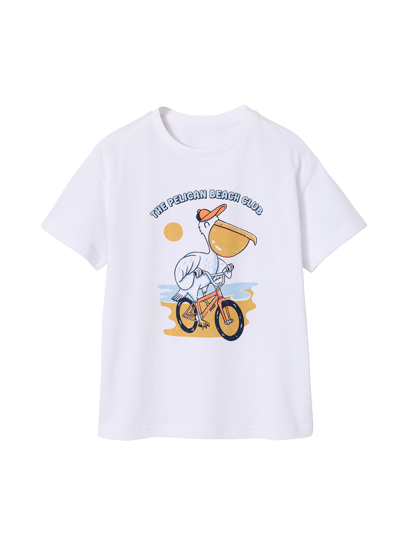 T-shirt manches courtes animaux, VERTBAUDET