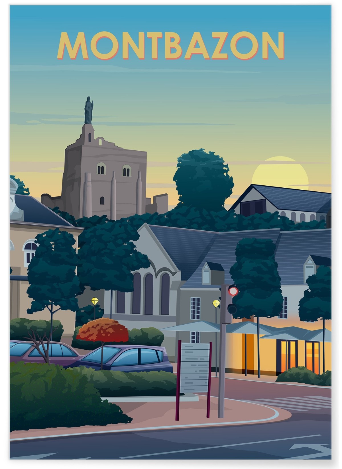 Affiche ville Montbazon, L'AFFICHERIE