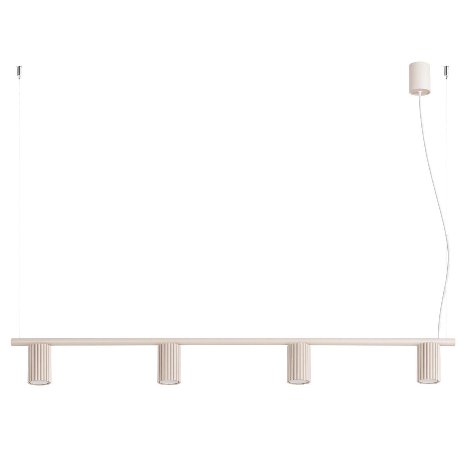 Lustre Aluminium Beige GU10 4 KARBON, EDEN