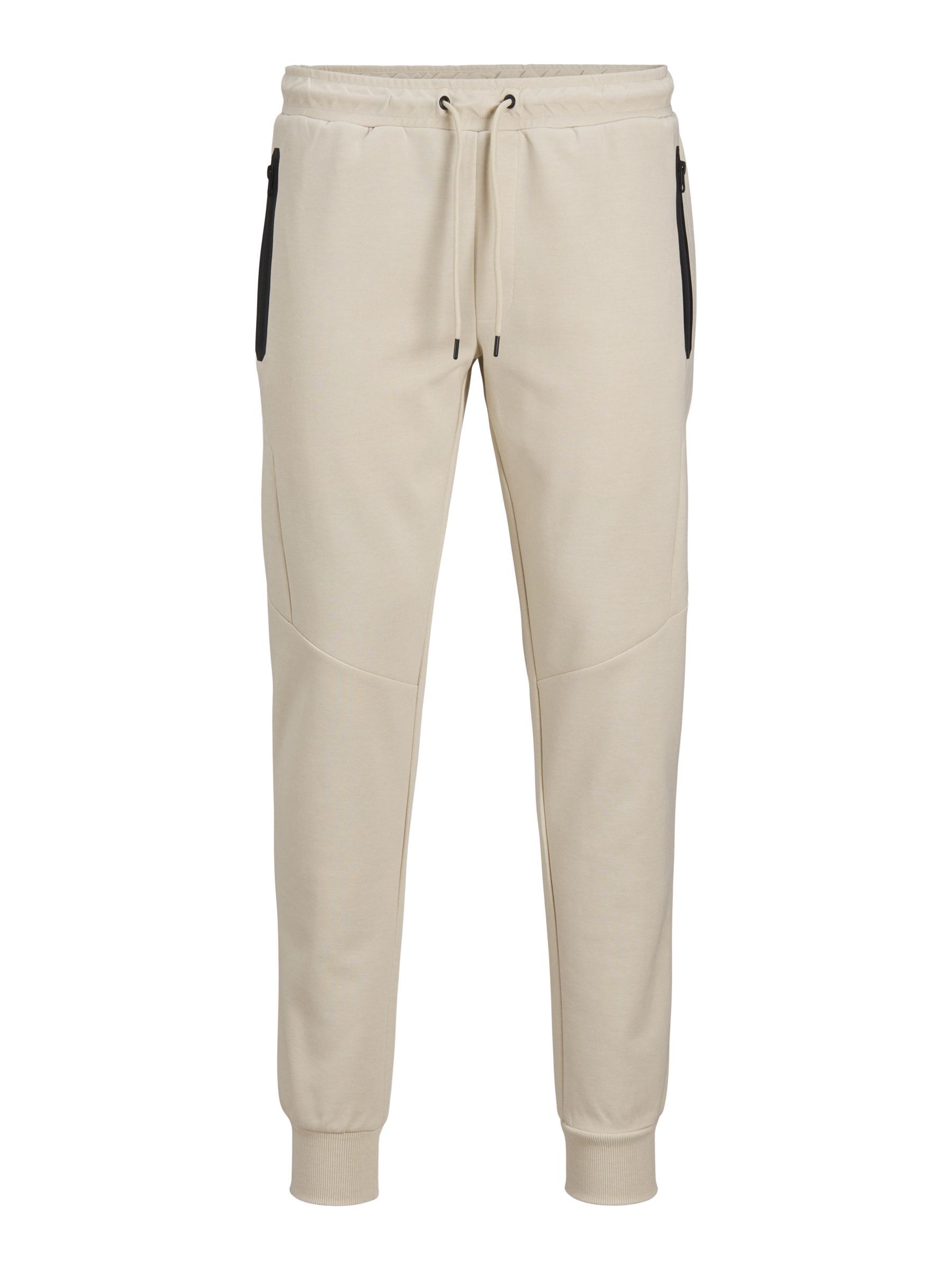 Pantalon De Survêtement Jack & Jones Slim Fit - Taille Mi-haute, Poignets Tricotés, élastique à La Taille - Pour Homme