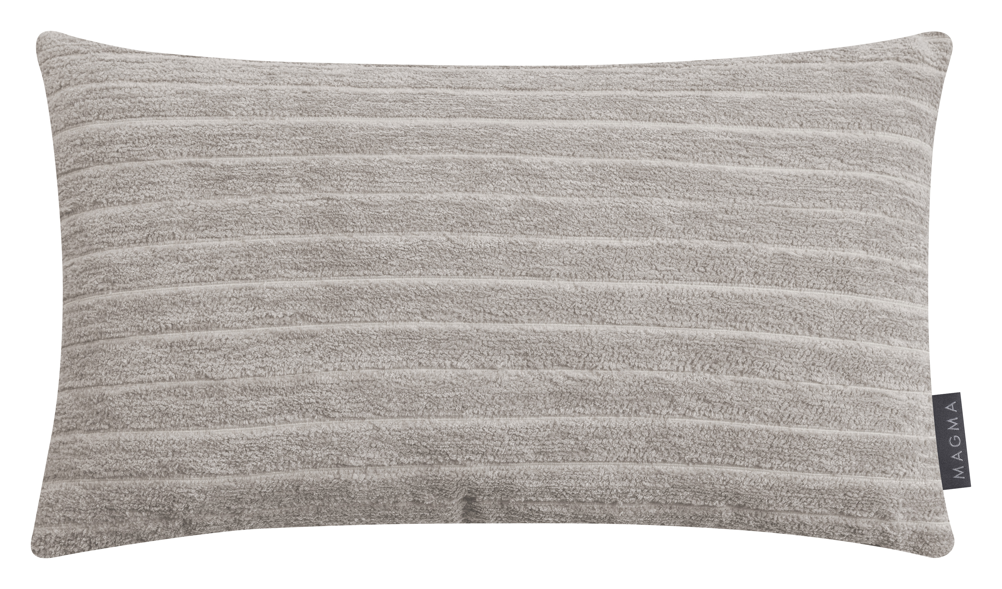 Housse de coussin jacquard velours chenille STRIPY, MAGMA HEIMTEX