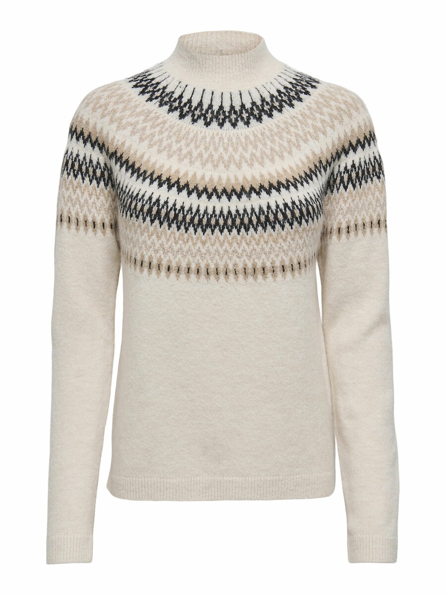 Fine jacquard knit jumper Only | La Redoute
