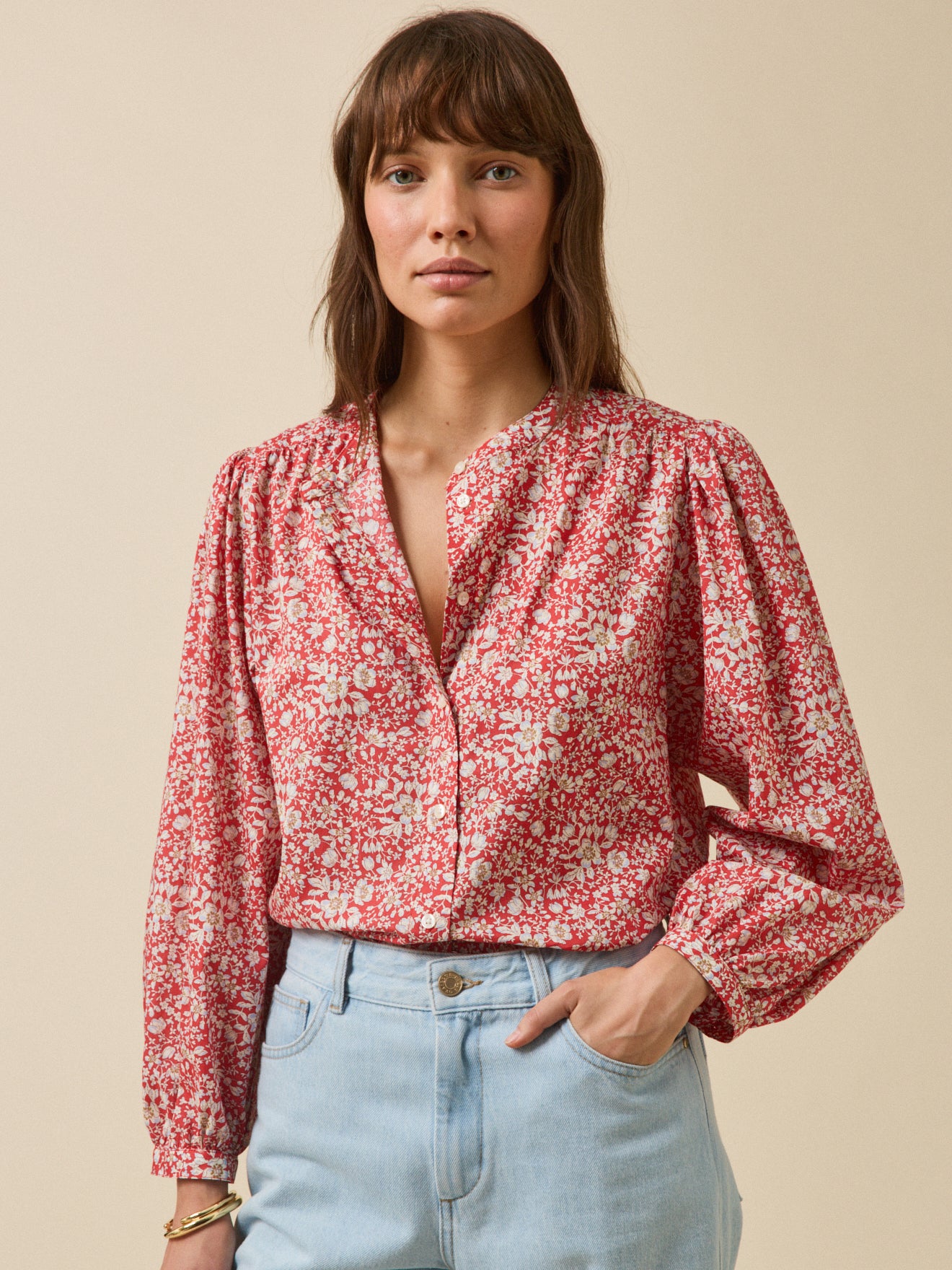 Blouse tissu Liberty - Limited Collection, CYRILLUS