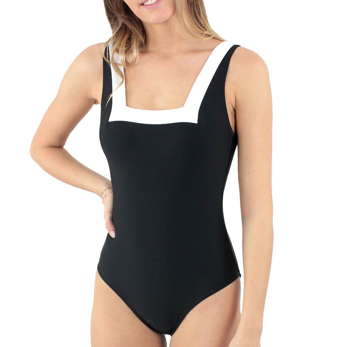 Maillot de bain encolure carrée new arrivals