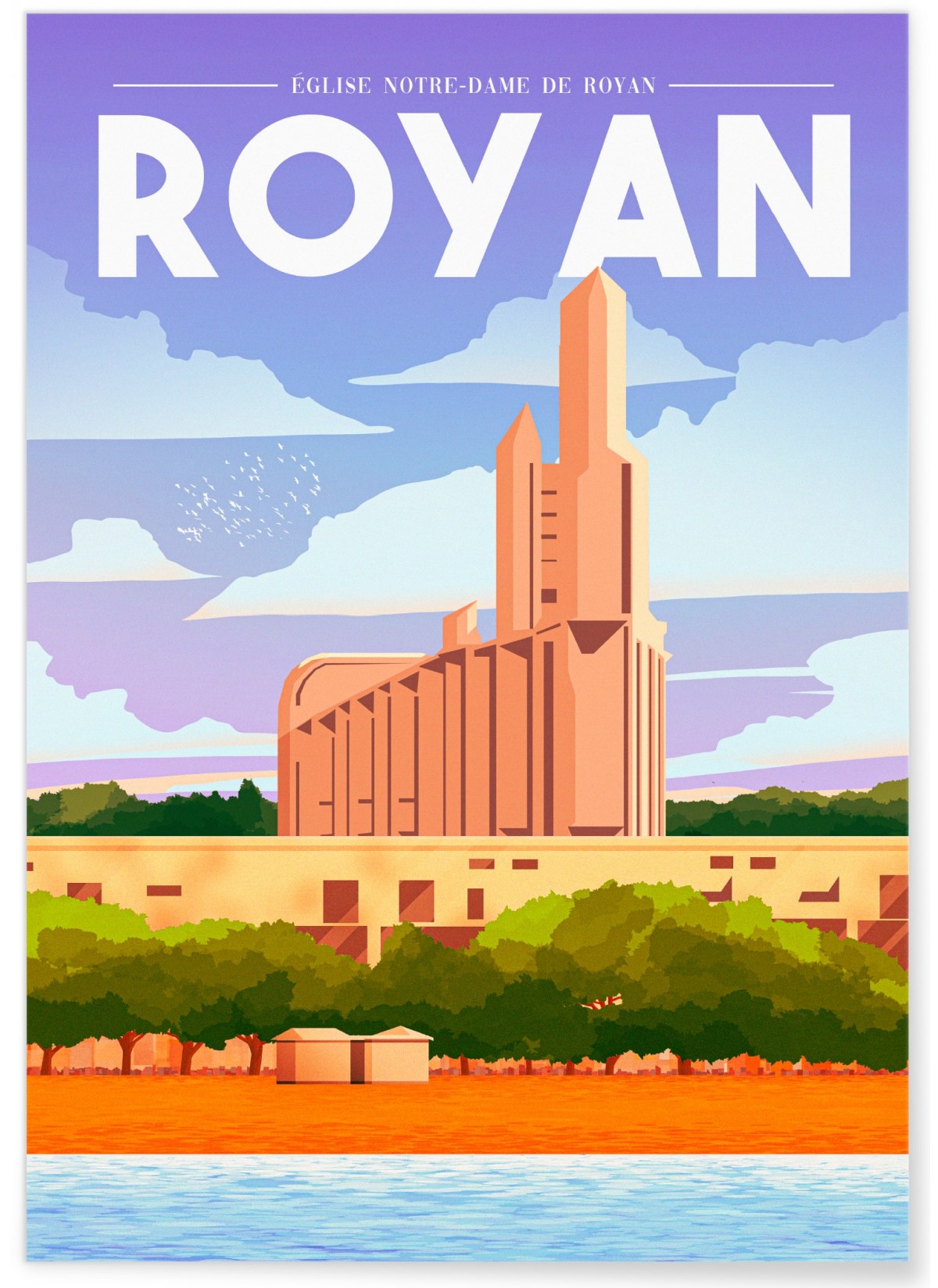 Affiche ville Royan, L'AFFICHERIE