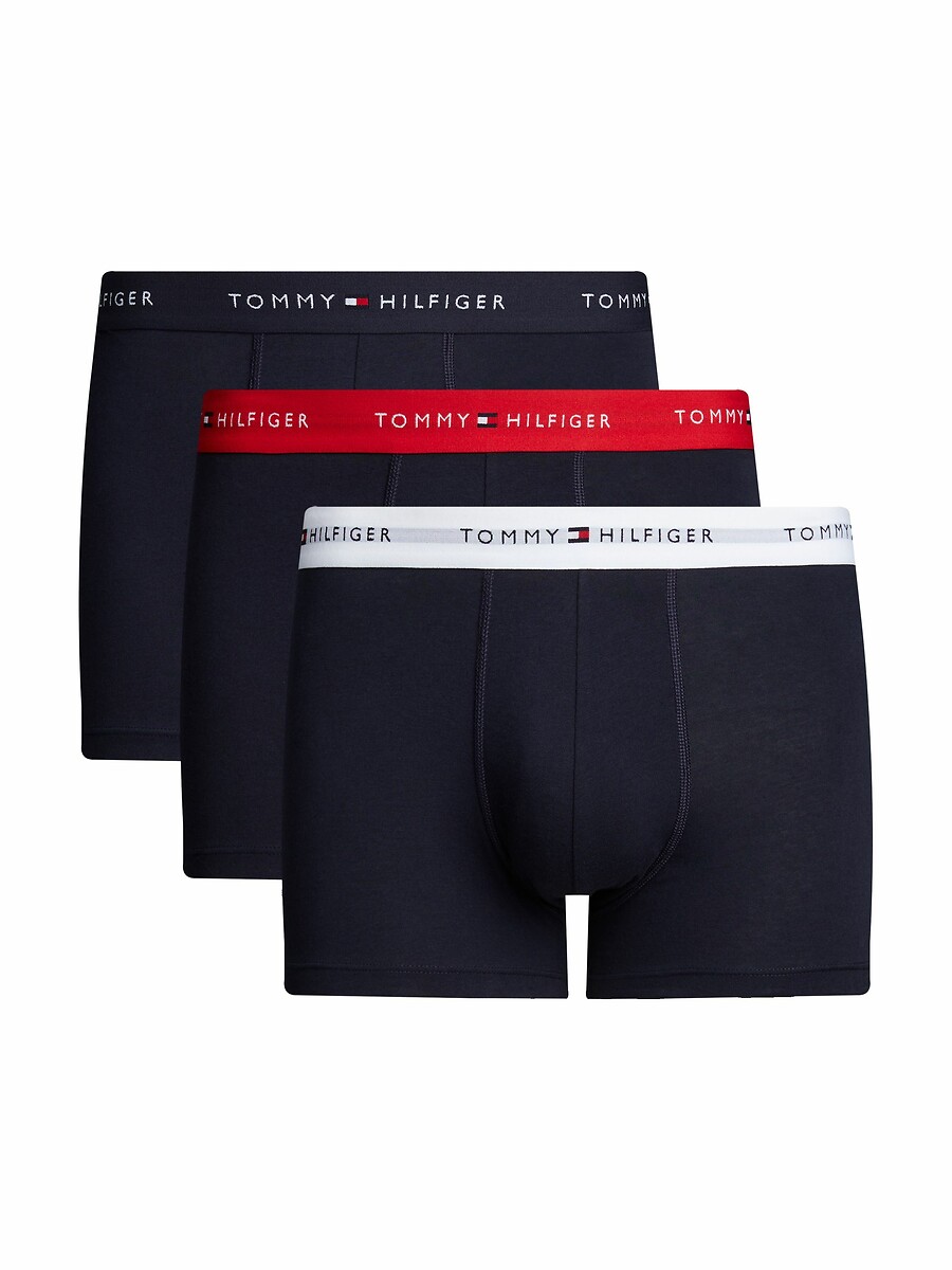 Lot de 3 boxers unis
