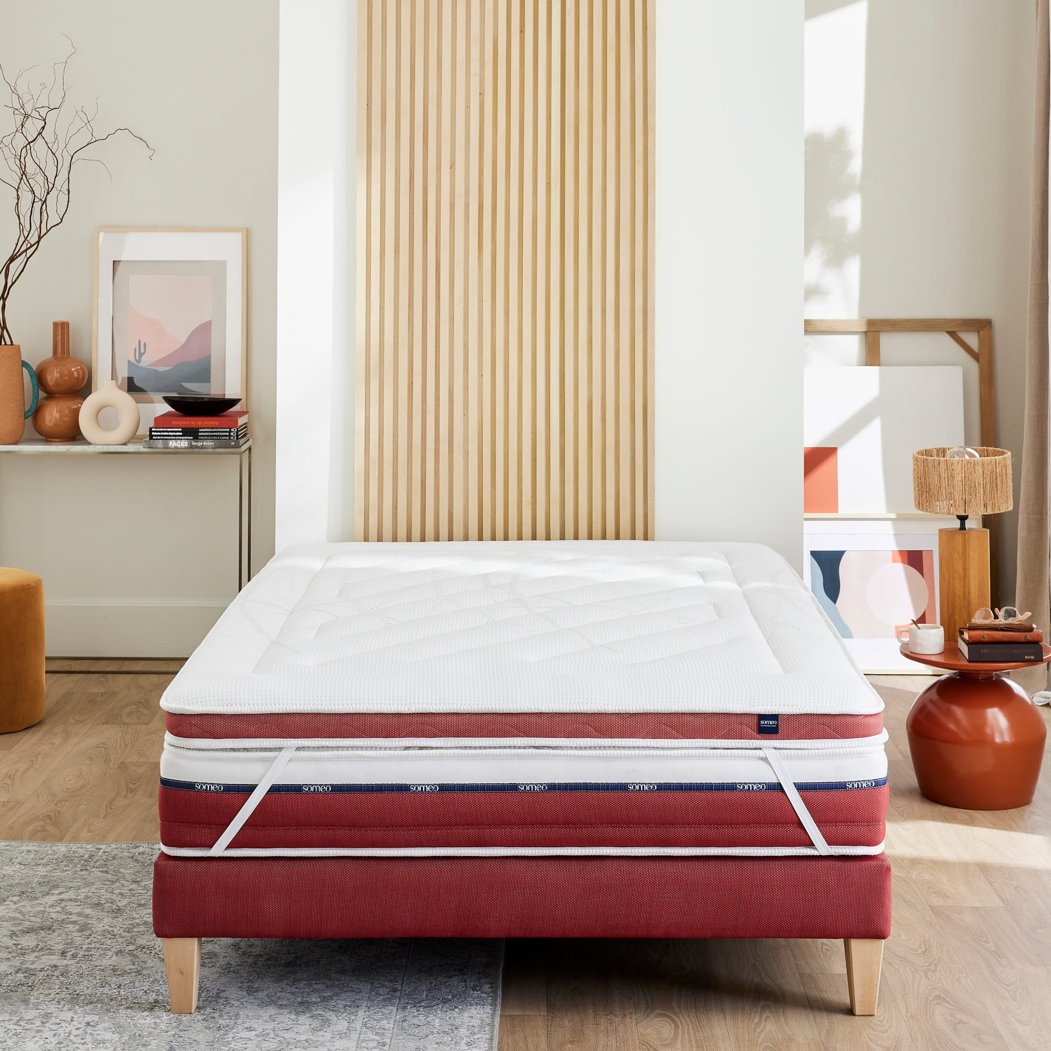 Surmatelas latex ferme Crépuscule, SOMEO