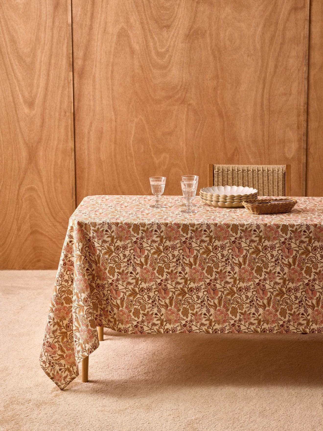 Nappe imprimée en coton tramé, CYRILLUS