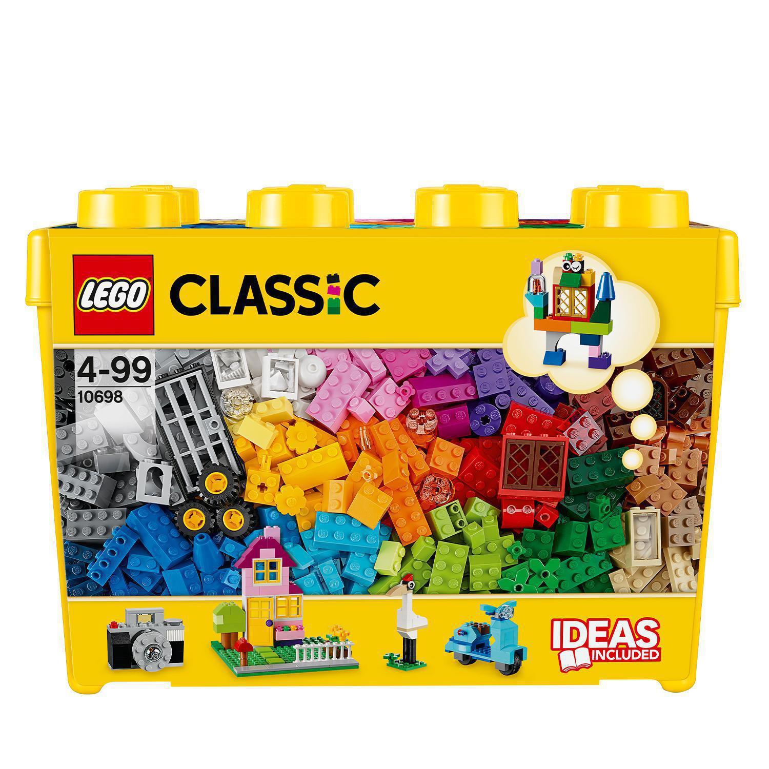 2€01 sur LEGO boîte de rangement tête de garçon petit 16 x 18,5 cm