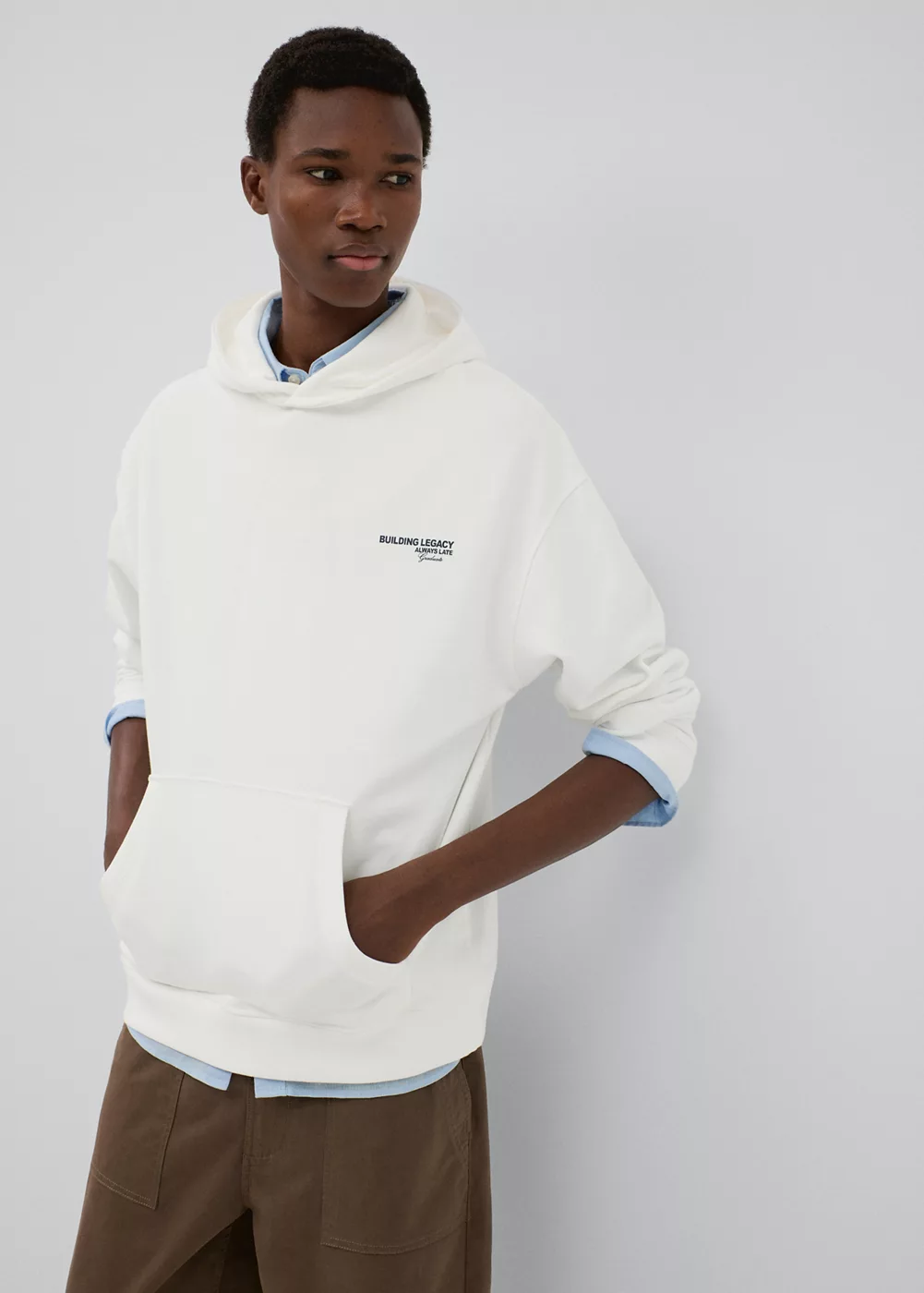 Sweat-shirt coton imprimé, MANGO TEEN