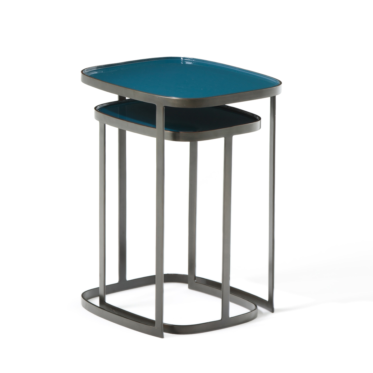 Product photograph of Set Of 2 Picabea Nesting Side Tables from La Redoute UK