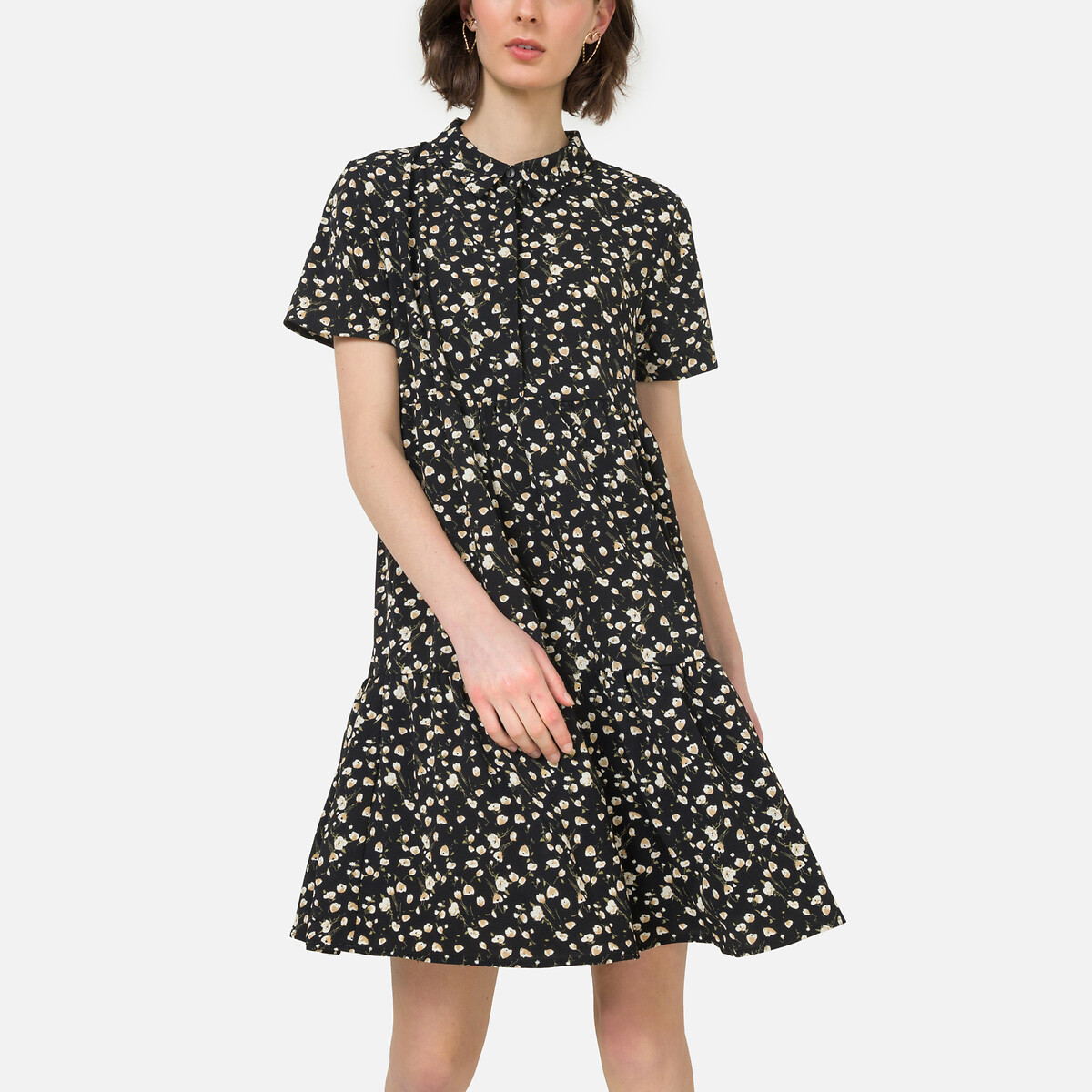 JDY Korte jurk met volant onderaan online kopen