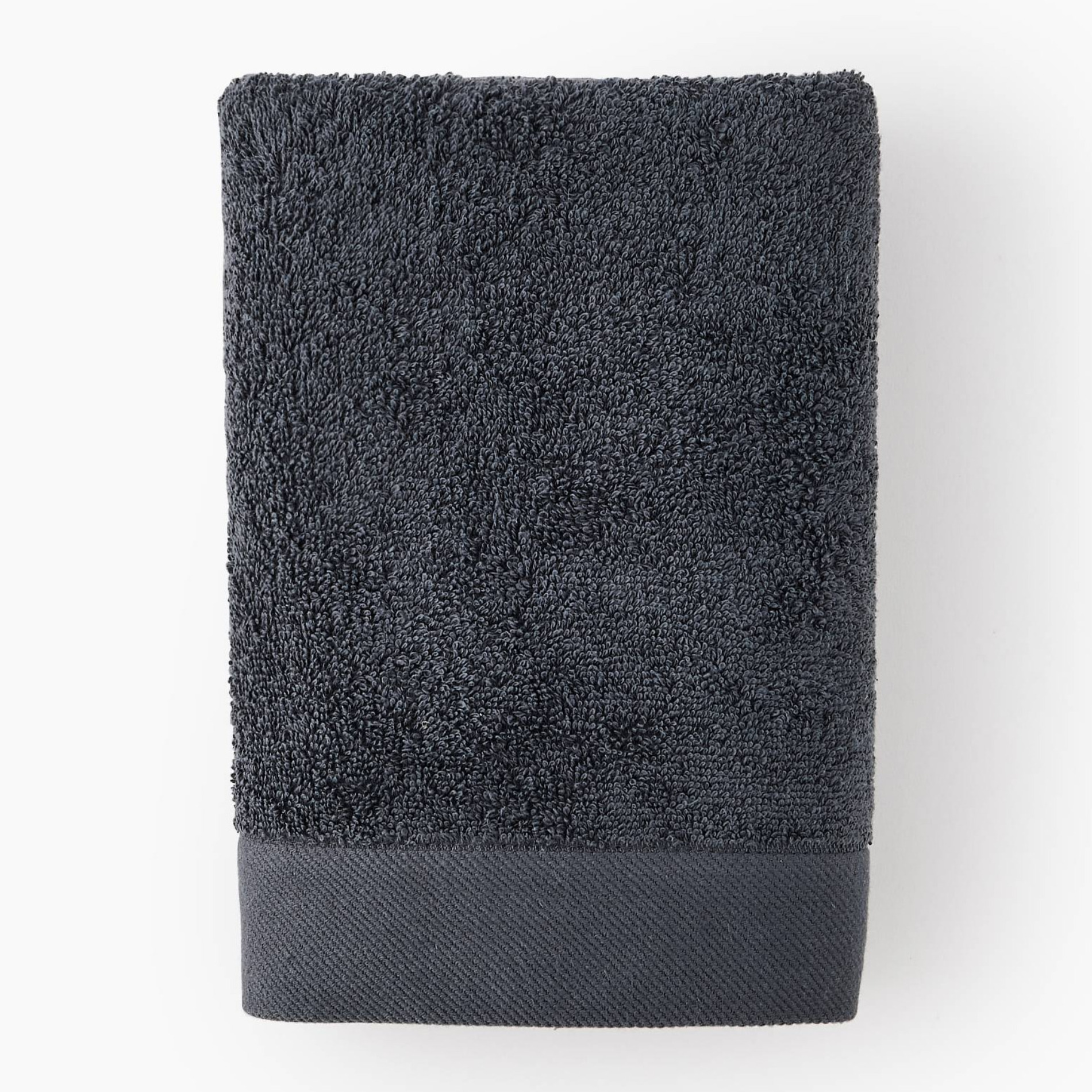 Serviette de toilette unie, en coton BIO GOTS, MONOPRIX MAISON