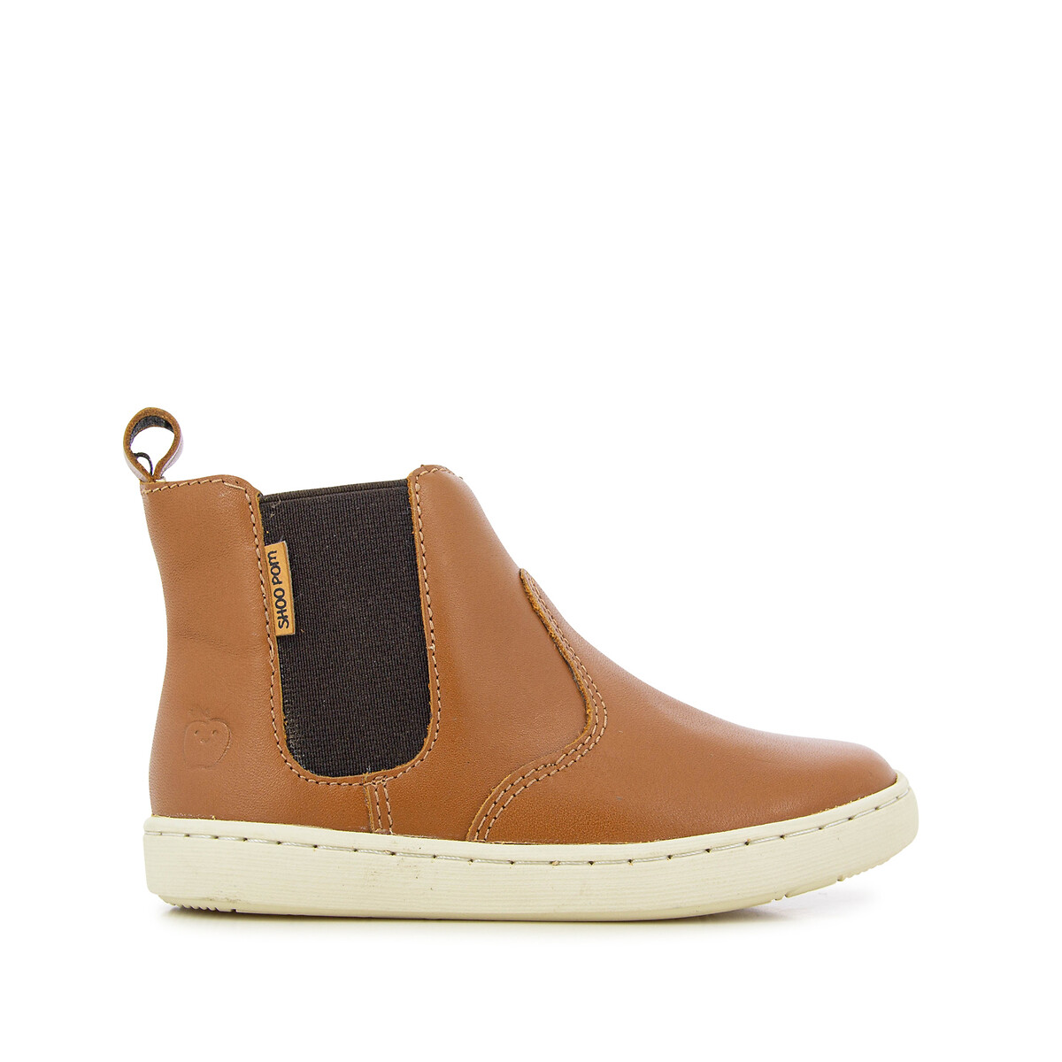 Kids Play Leather Chelsea Boots