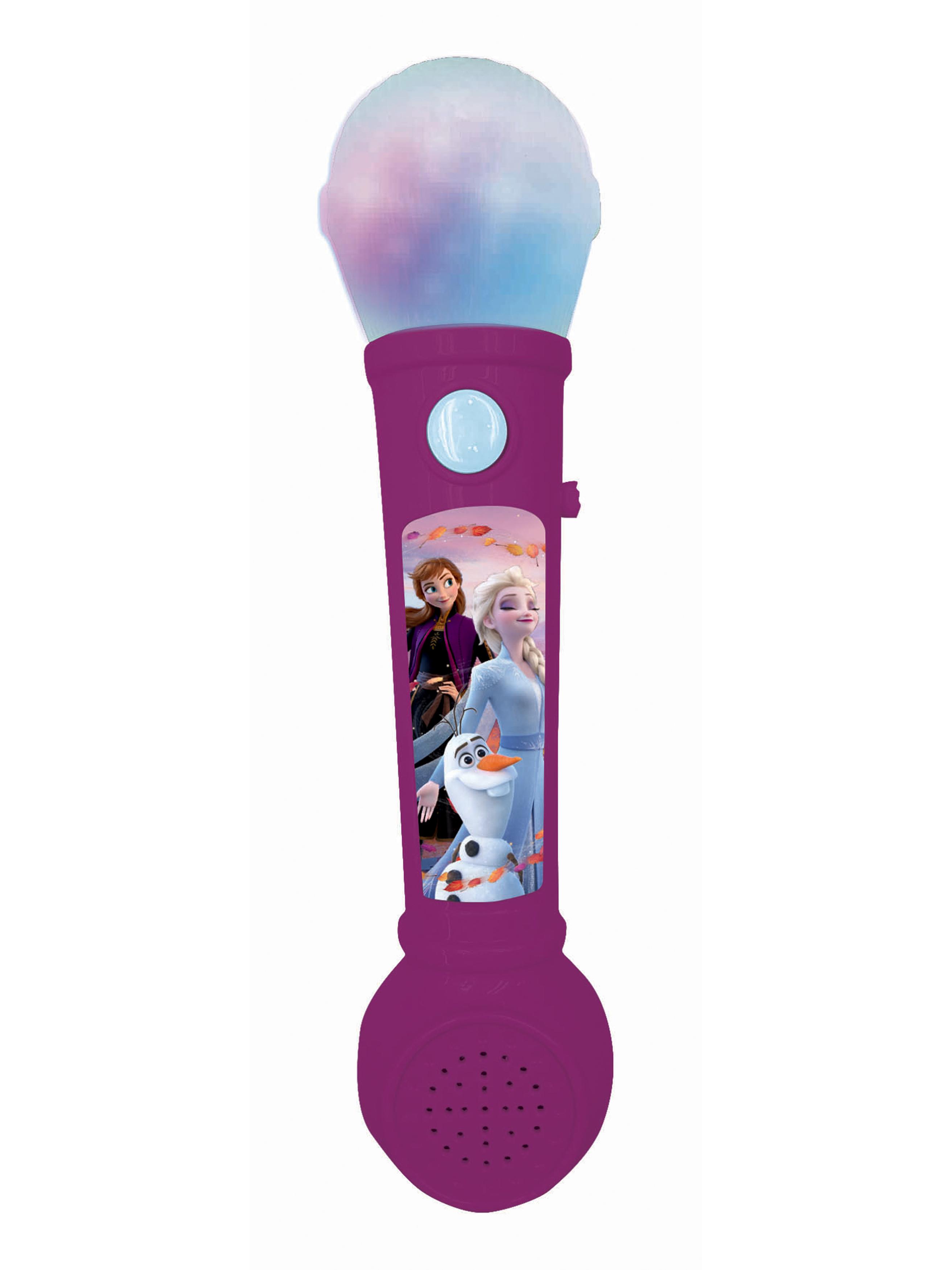 Microphone Lumineux Frozen, LEXIBOOK