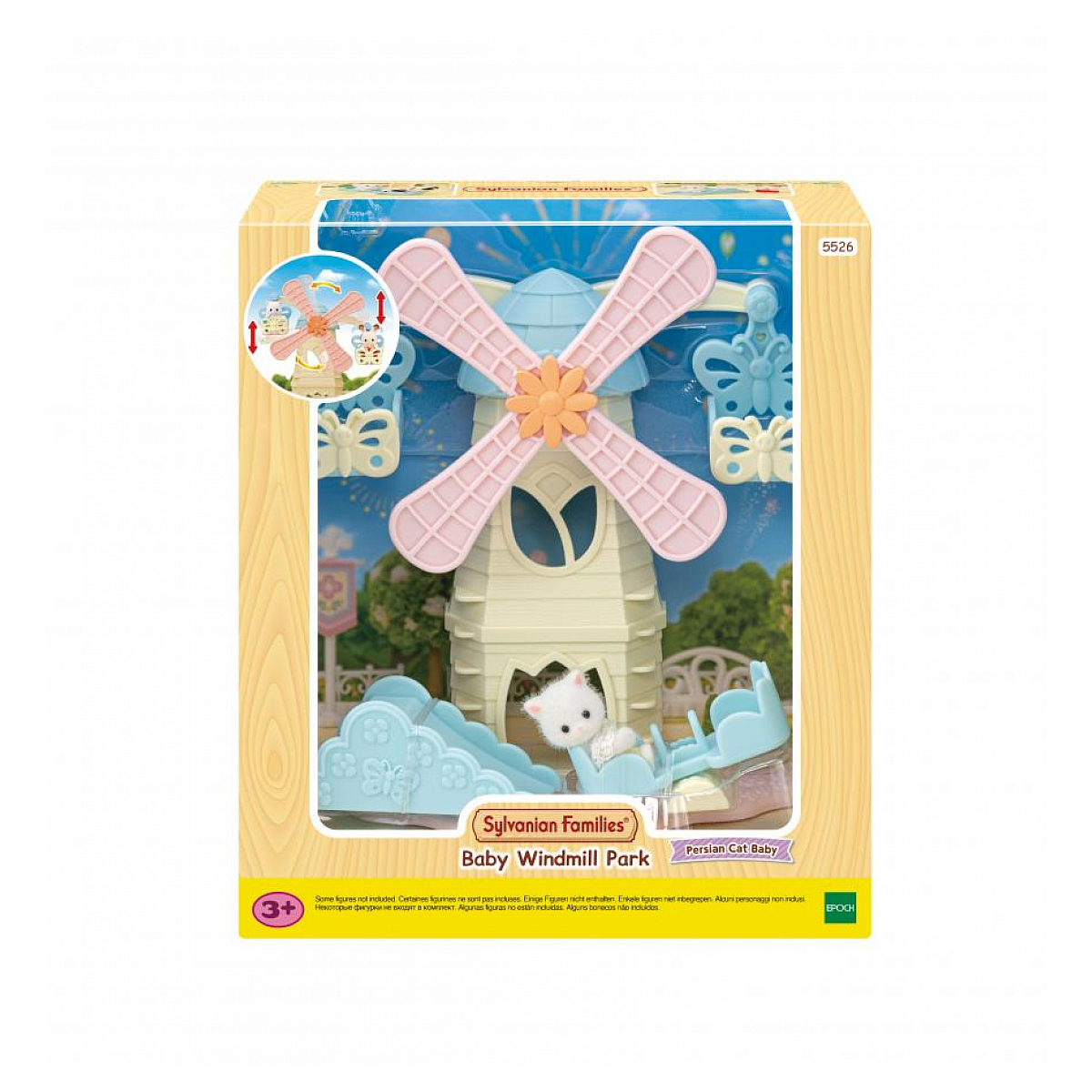 5526 Sylvanian  Le moulin des bebes, SYLVANIAN FAMILIES