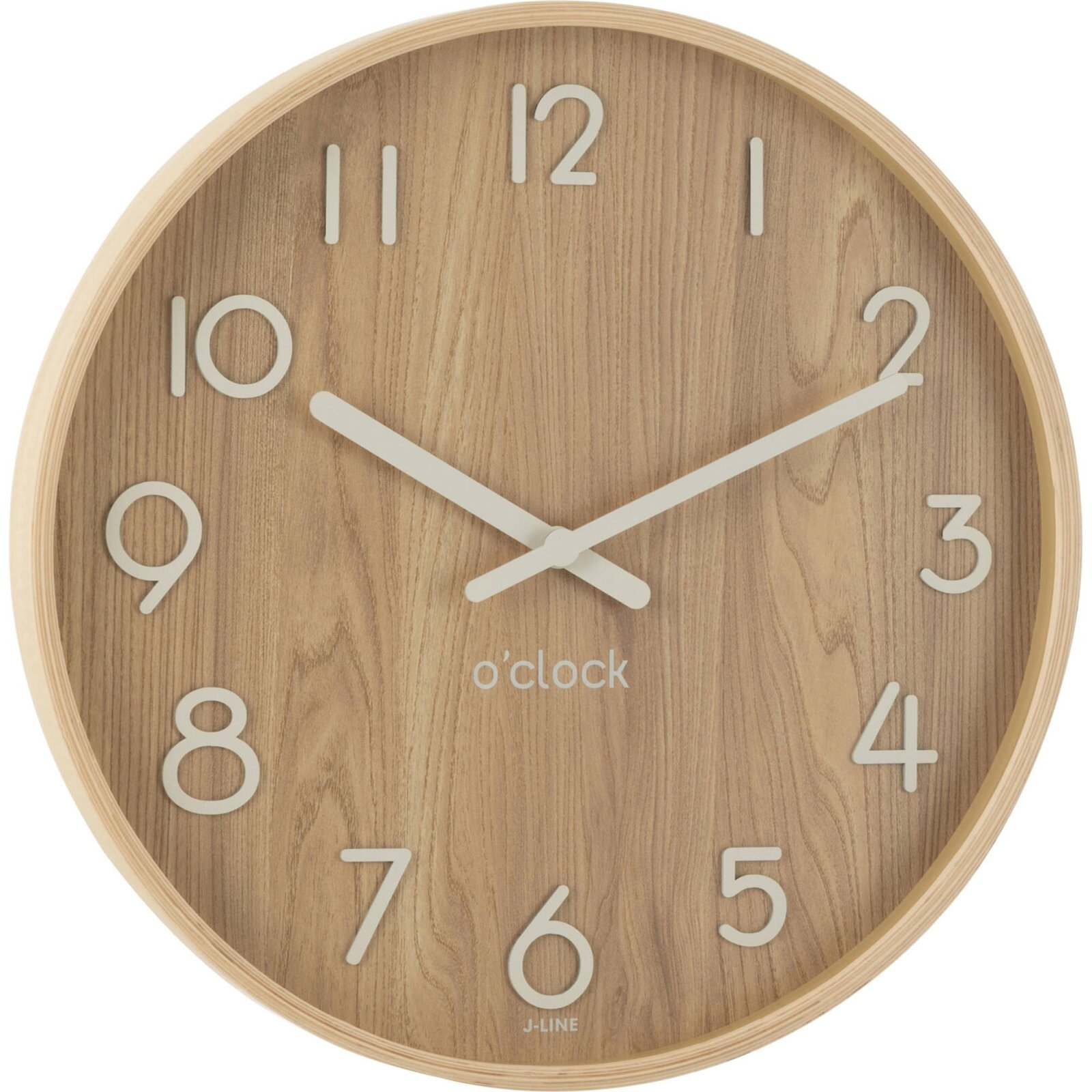 Horloge murale en bois, RECOLLECTION