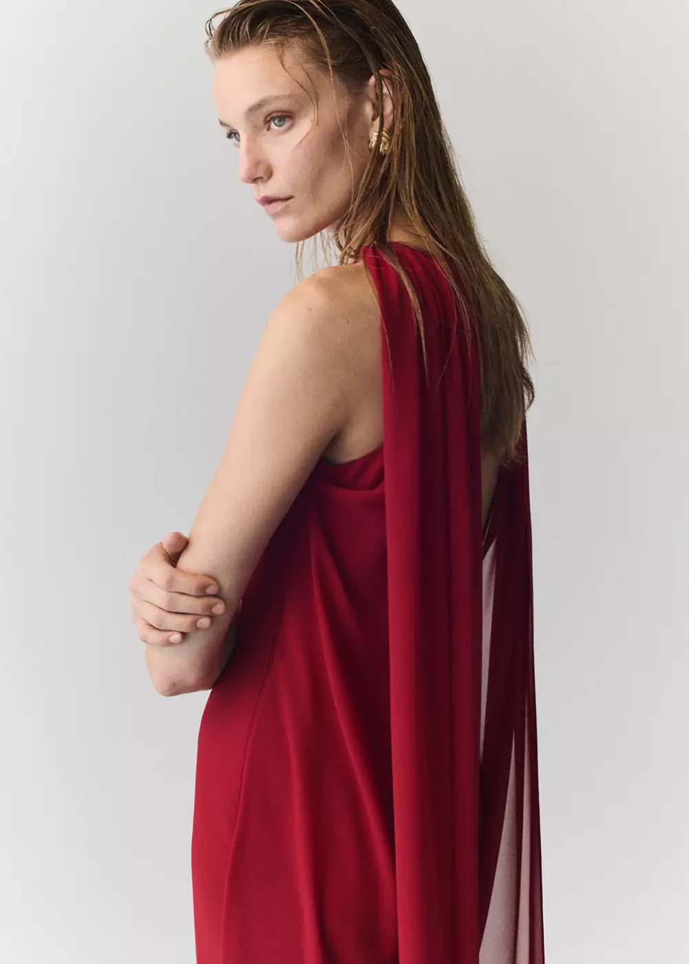Combinaison cape avec ouvertures, MANGO