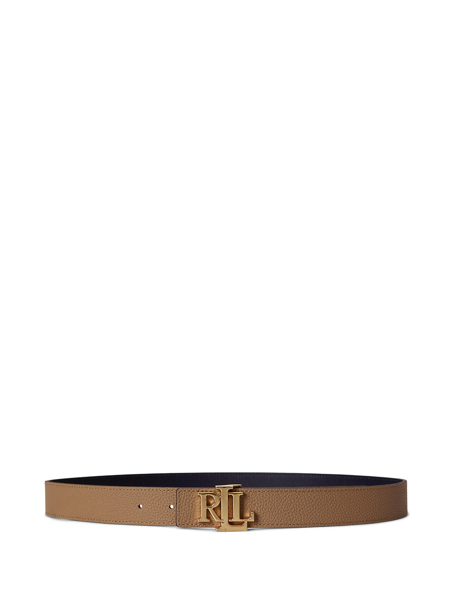 Ceinture large réversible en cuir grainé, LAUREN RALPH LAUREN