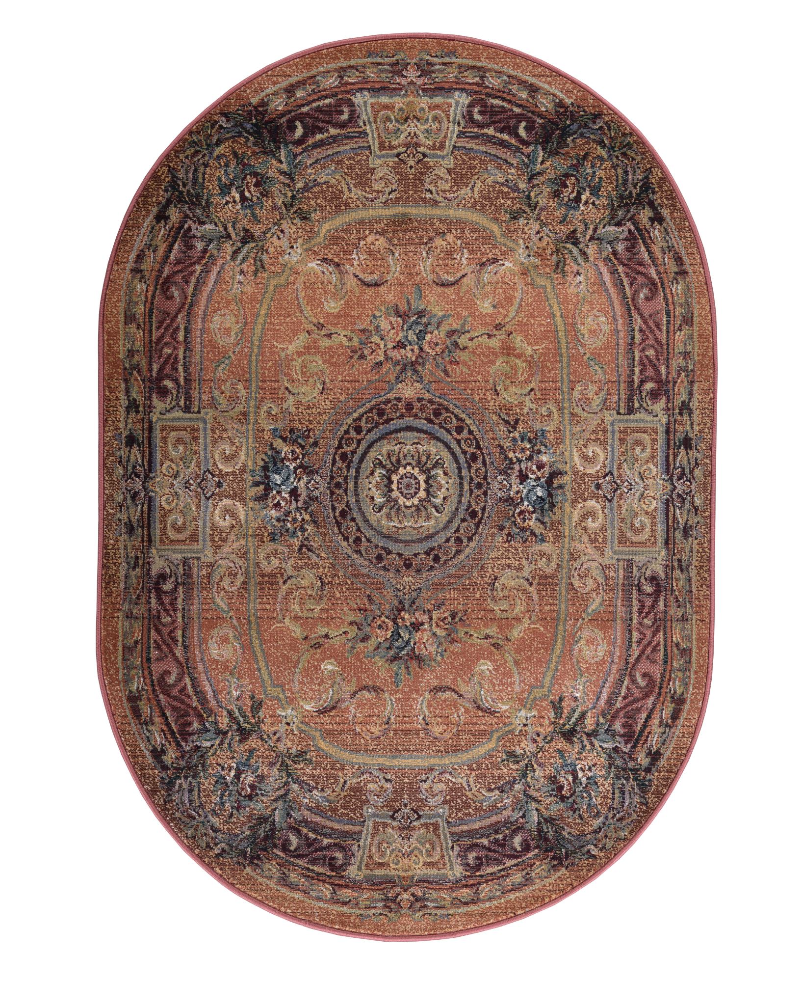 Tapis tissé avec motif floral - GABIRO, THEKO
