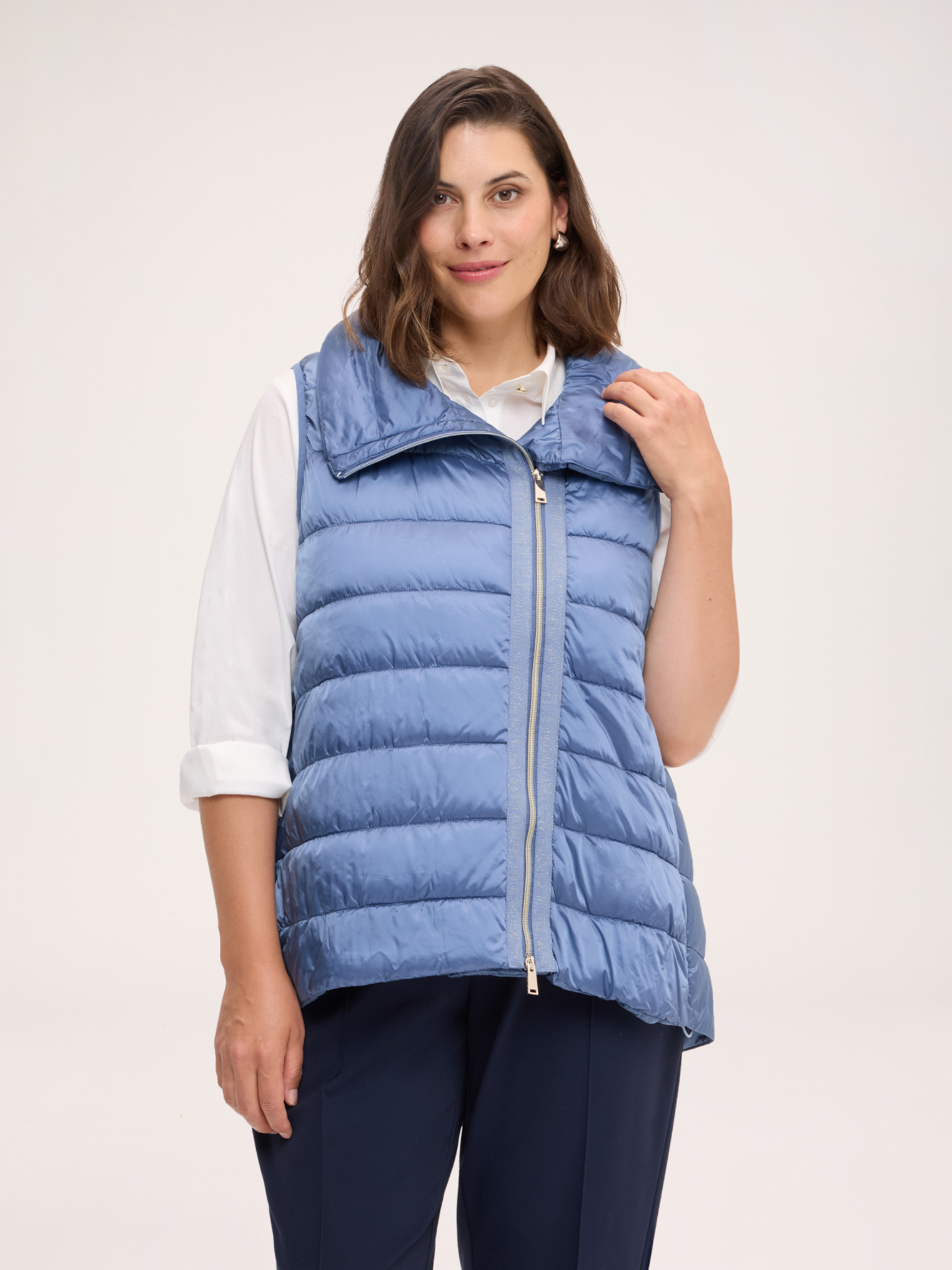 Gilet matelassé léger sans manches, FIORELLA RUBINO