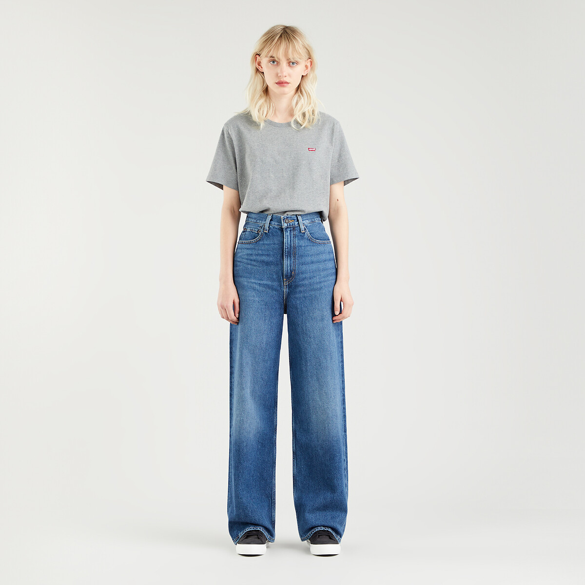Probably Omitted athlete Jeans high loose, cintura subida Levi's | La Redoute