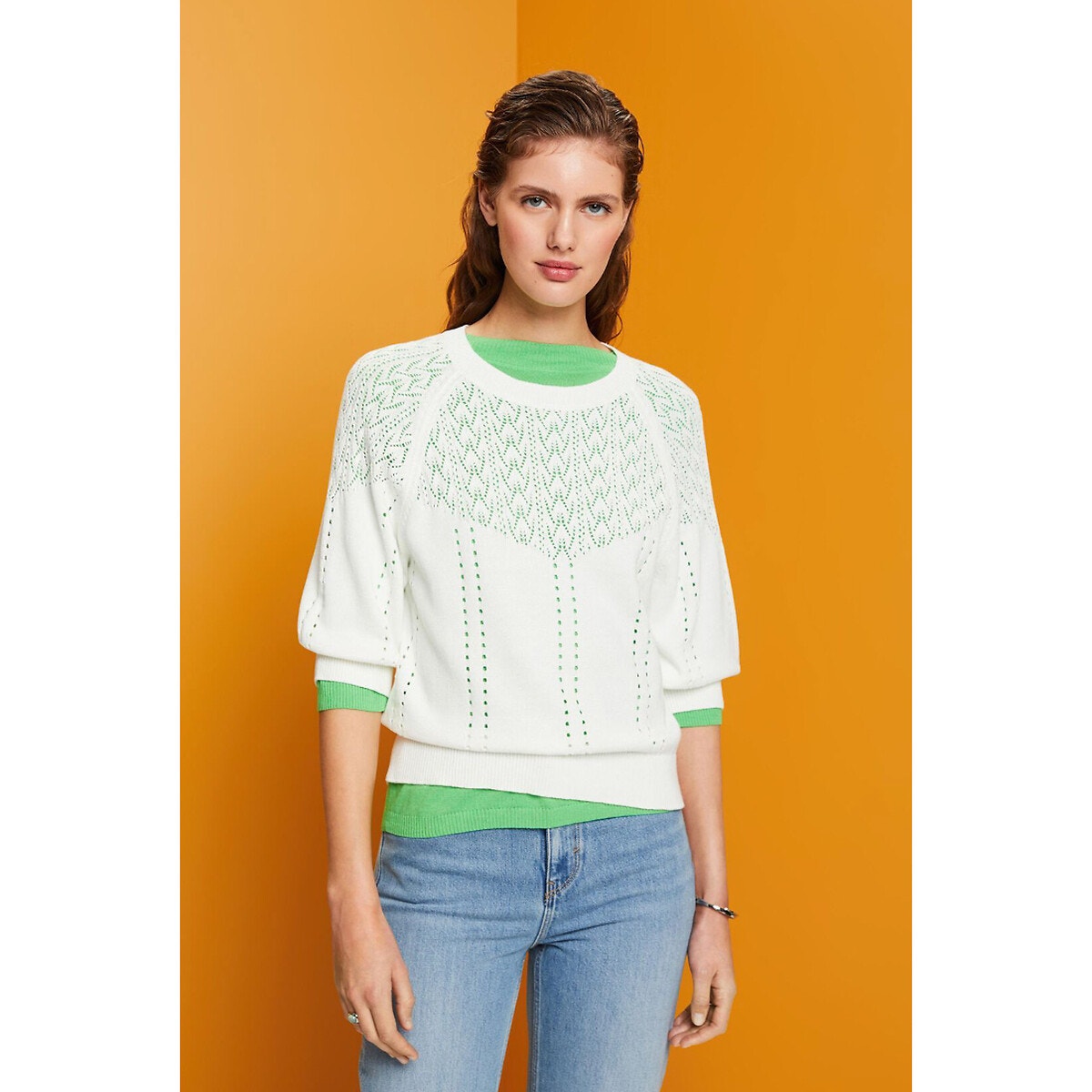 Pull coton 2025 femme esprit