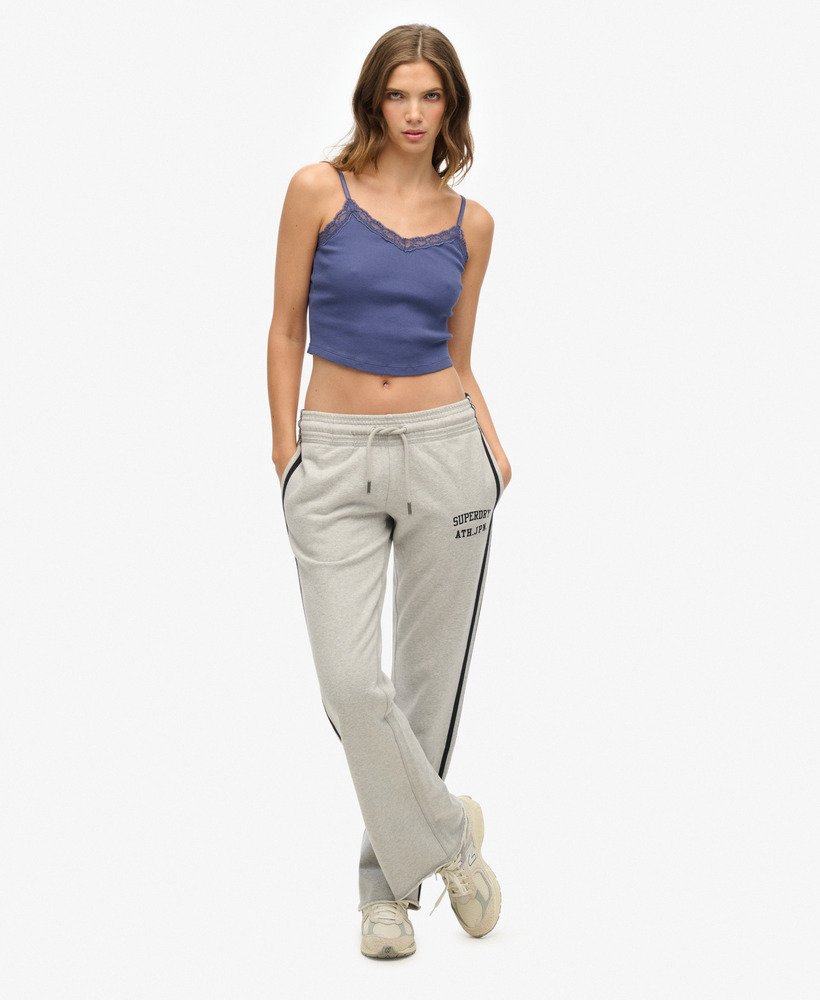 Athletic Essentials Joggers Évasés à Rayures, SUPERDRY