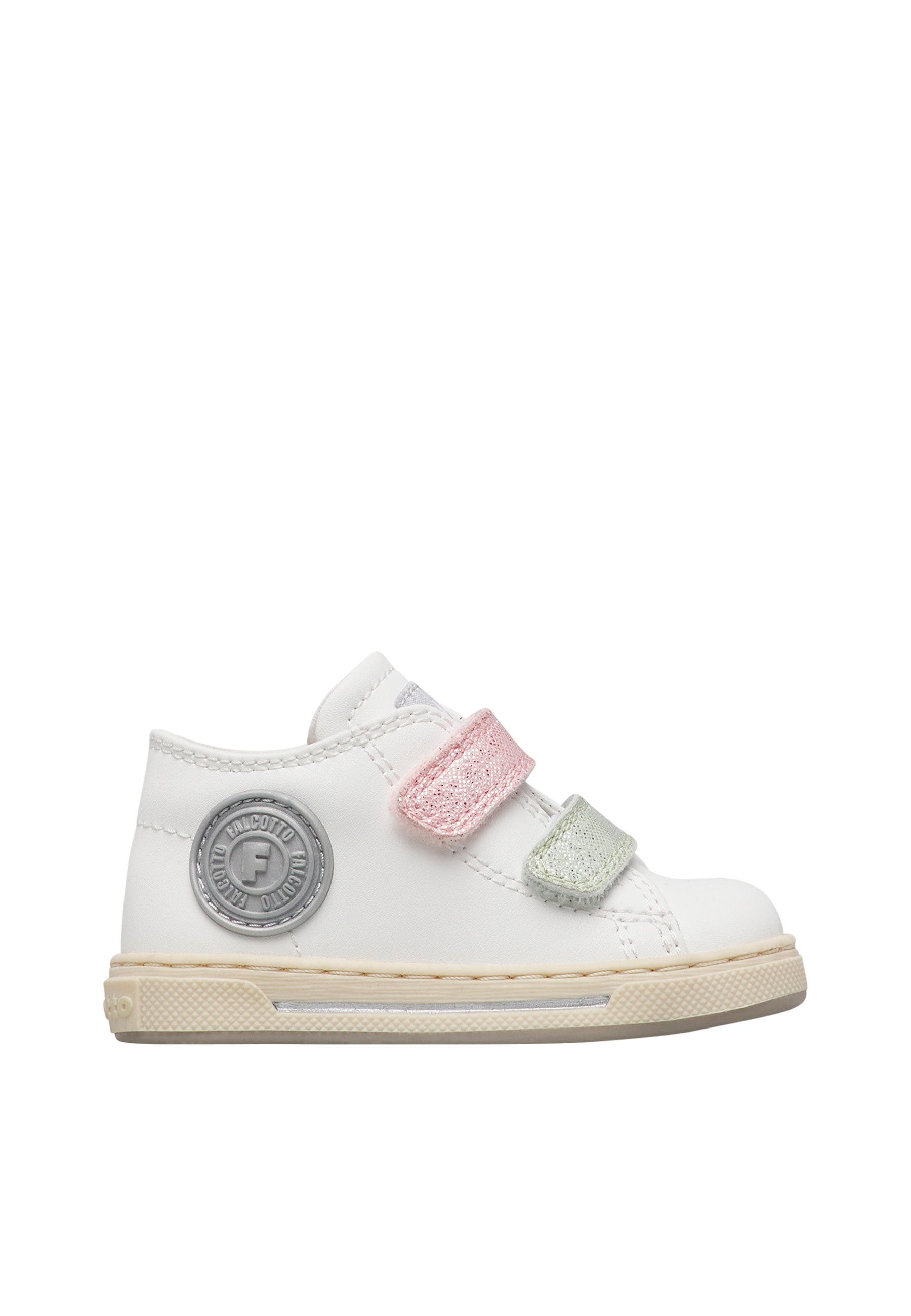 Sneakers en cuir et tissu MICHAEL 3., FALCOTTO